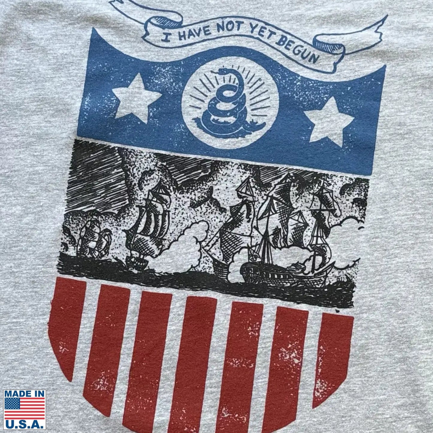 "I have not yet begun to fight!" Made in America Shirt — Limited edition