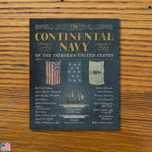 “The Continental Navy” Sticker
