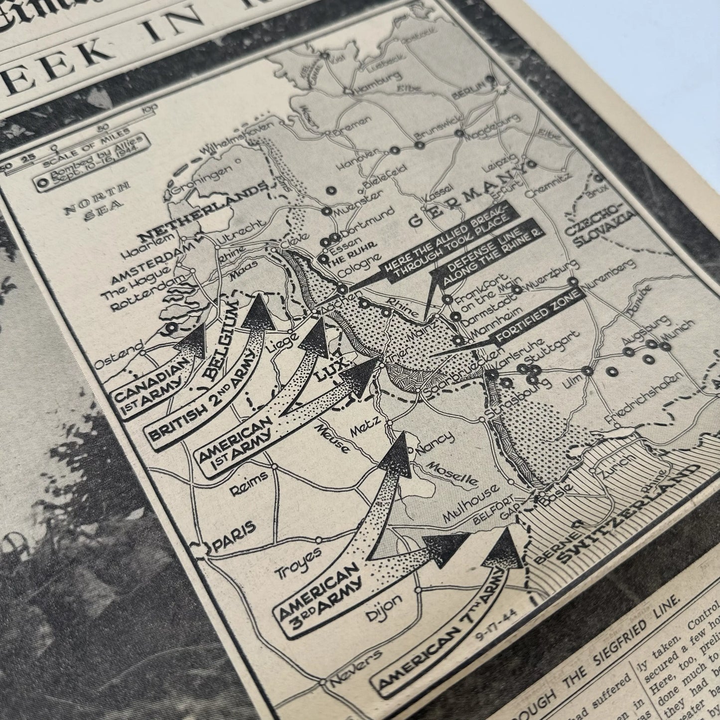 The New York Times coverage of WWII — September 1944 — Offered individually