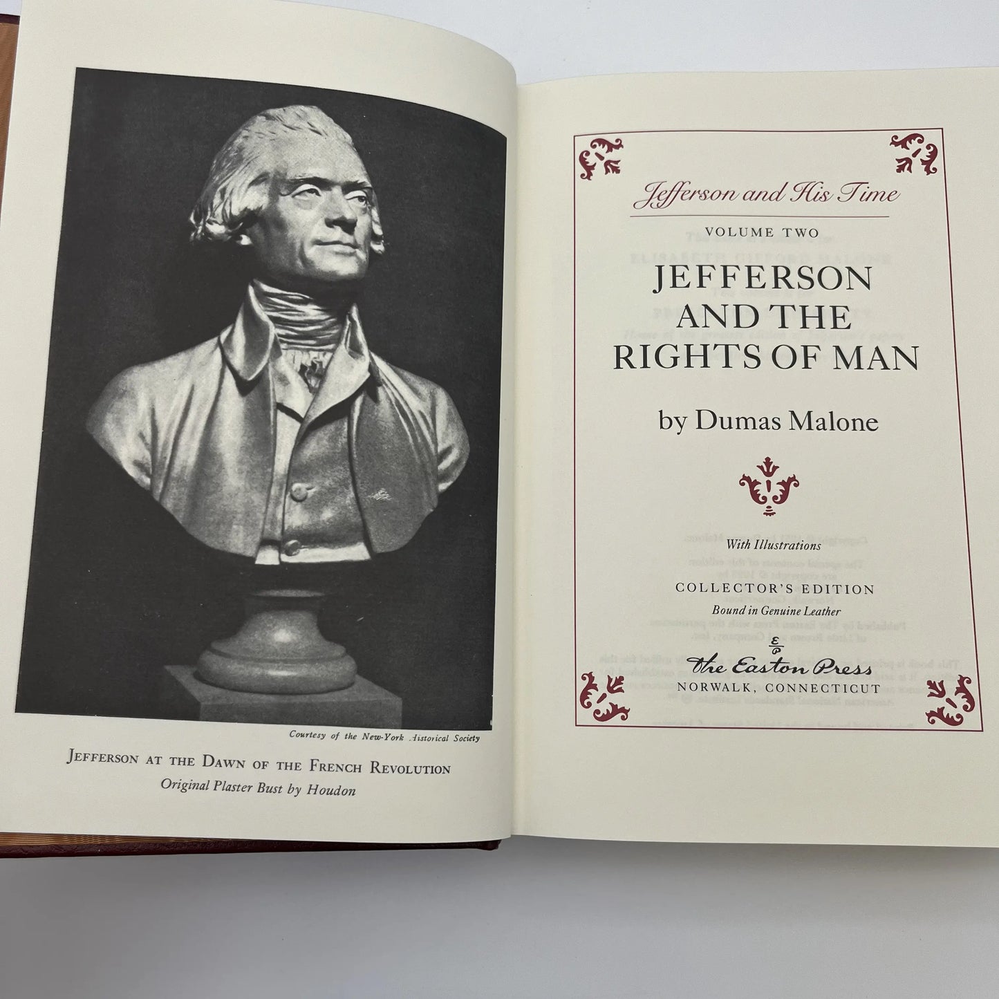 "Jefferson and His Time" — Dumas Malone — Volumes I and II