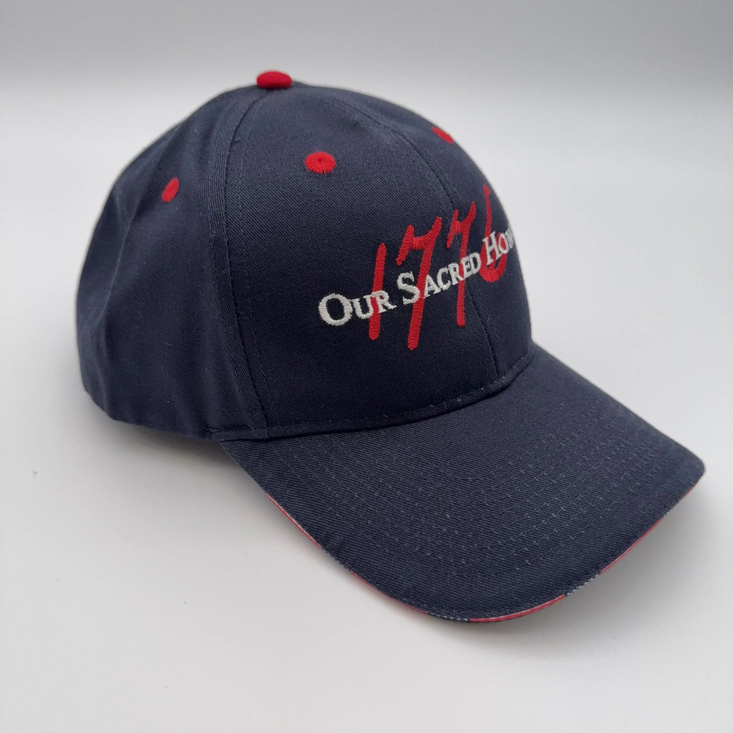 Embroidered "Our Sacred Honor" Declaration of Independence 1776 cap