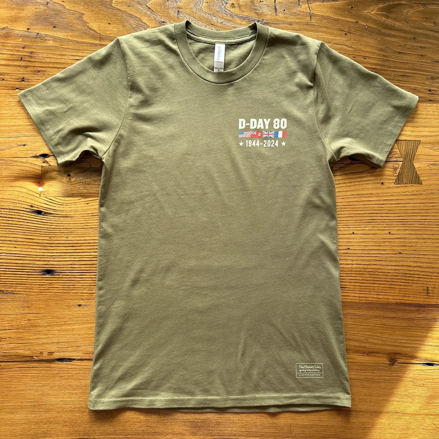 D-Day 80th Anniversary Made in America Shirt