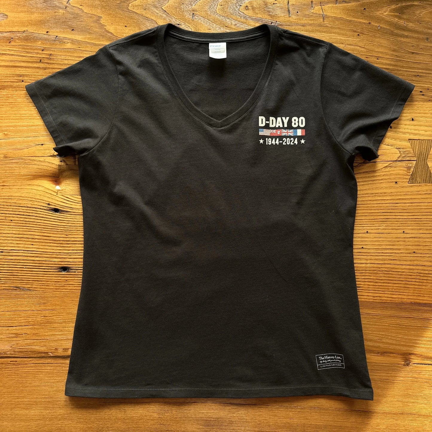 D-Day 80th Anniversary Women's v-neck shirt