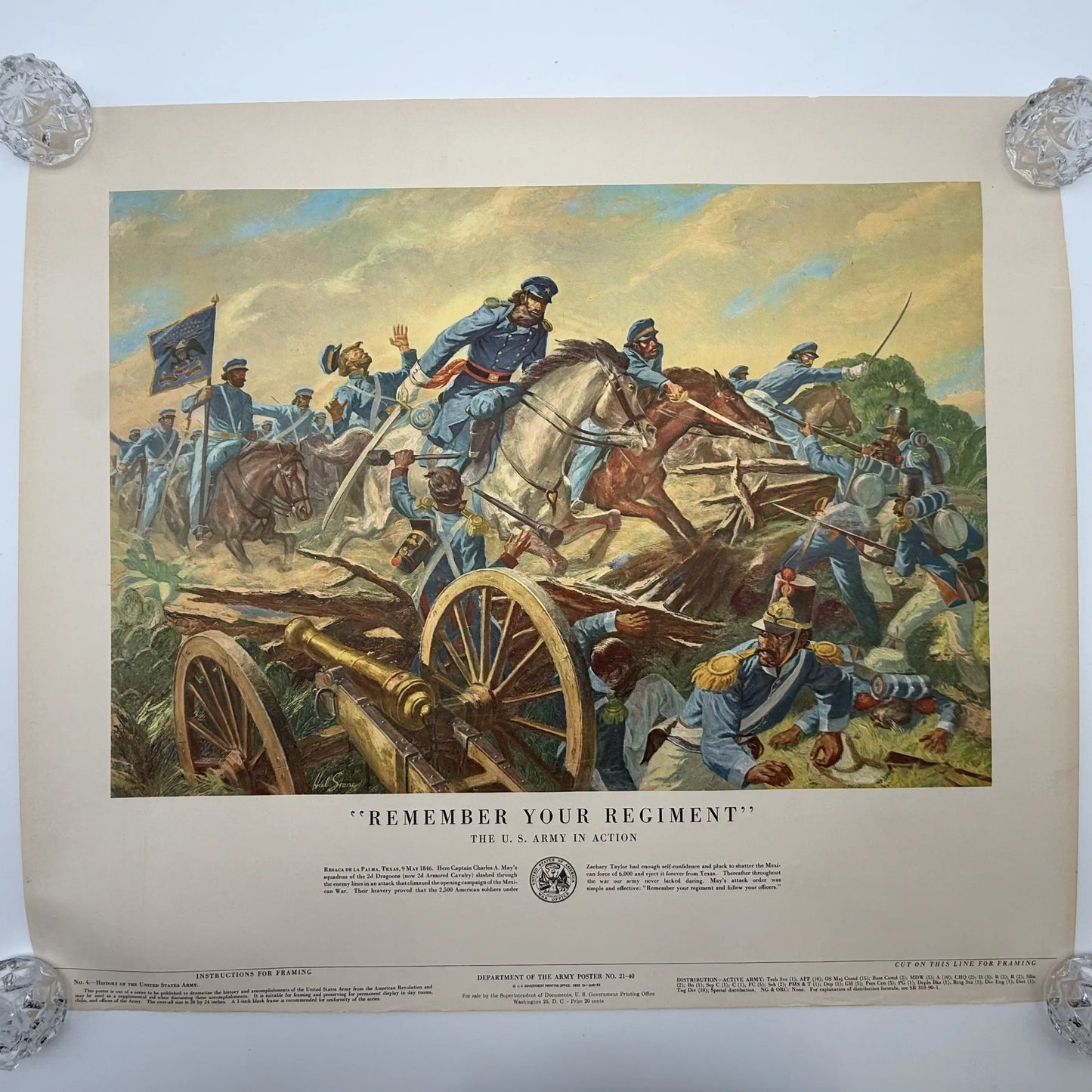 "U.S. Army in Action" Prints