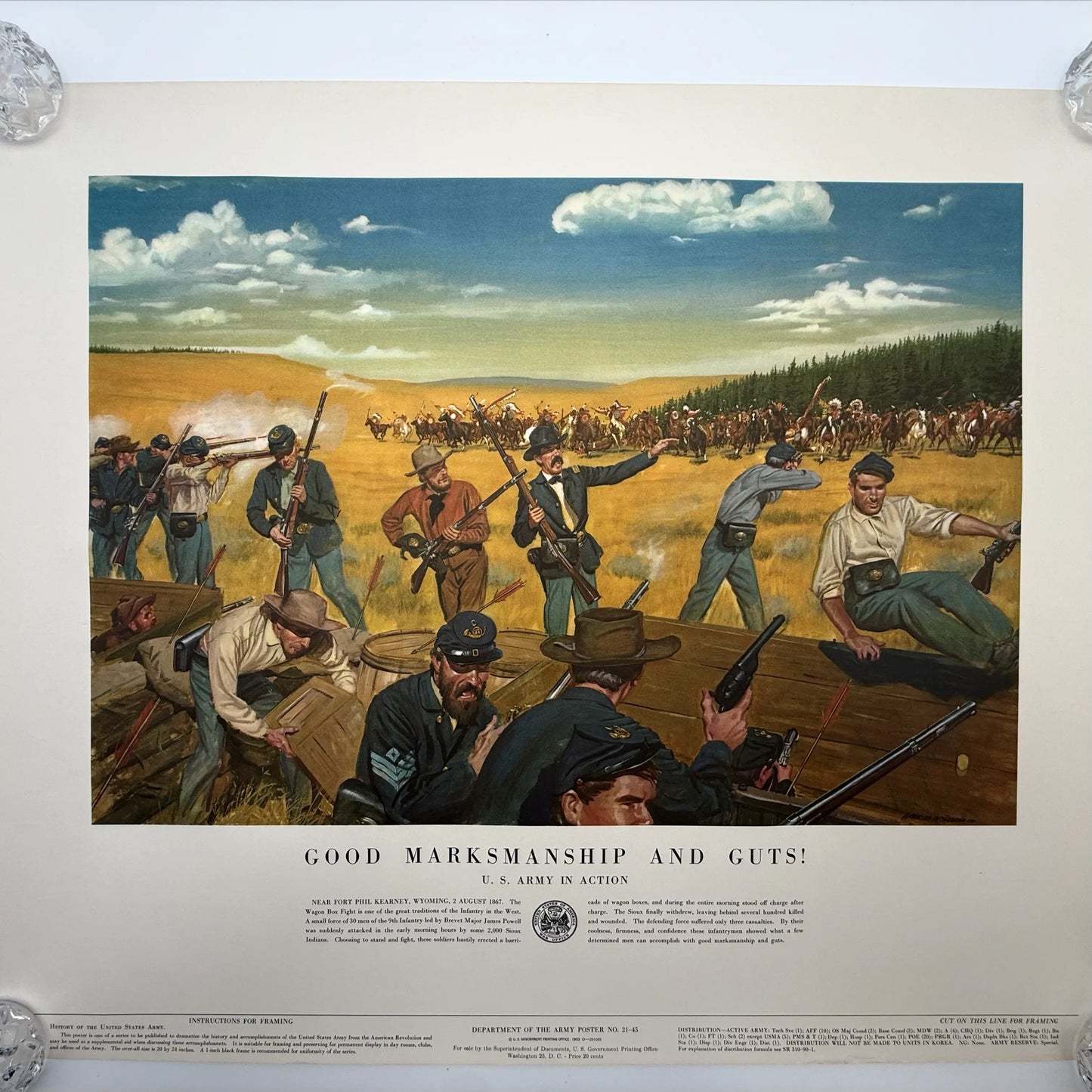 "U.S. Army in Action" Prints