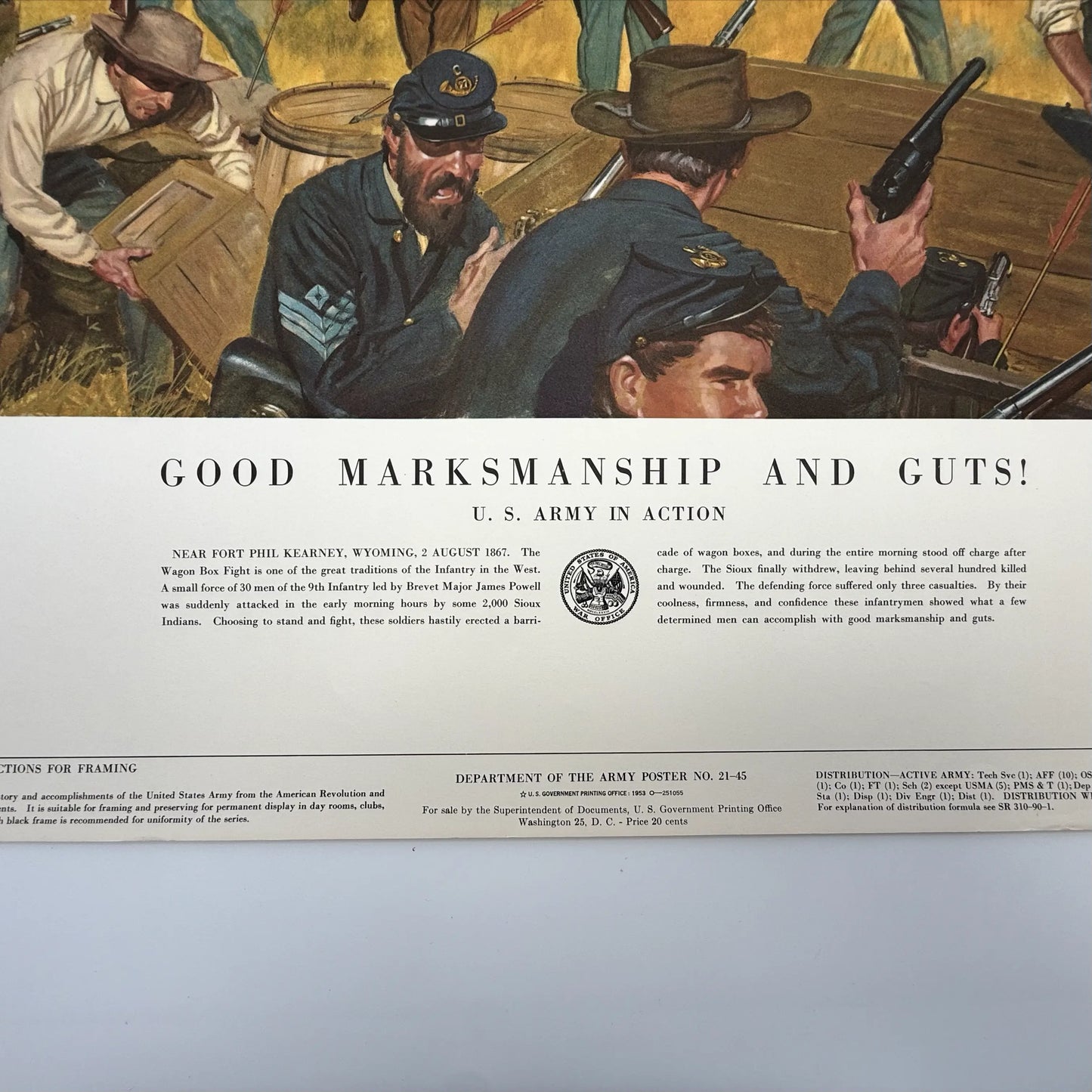 "U.S. Army in Action" Prints