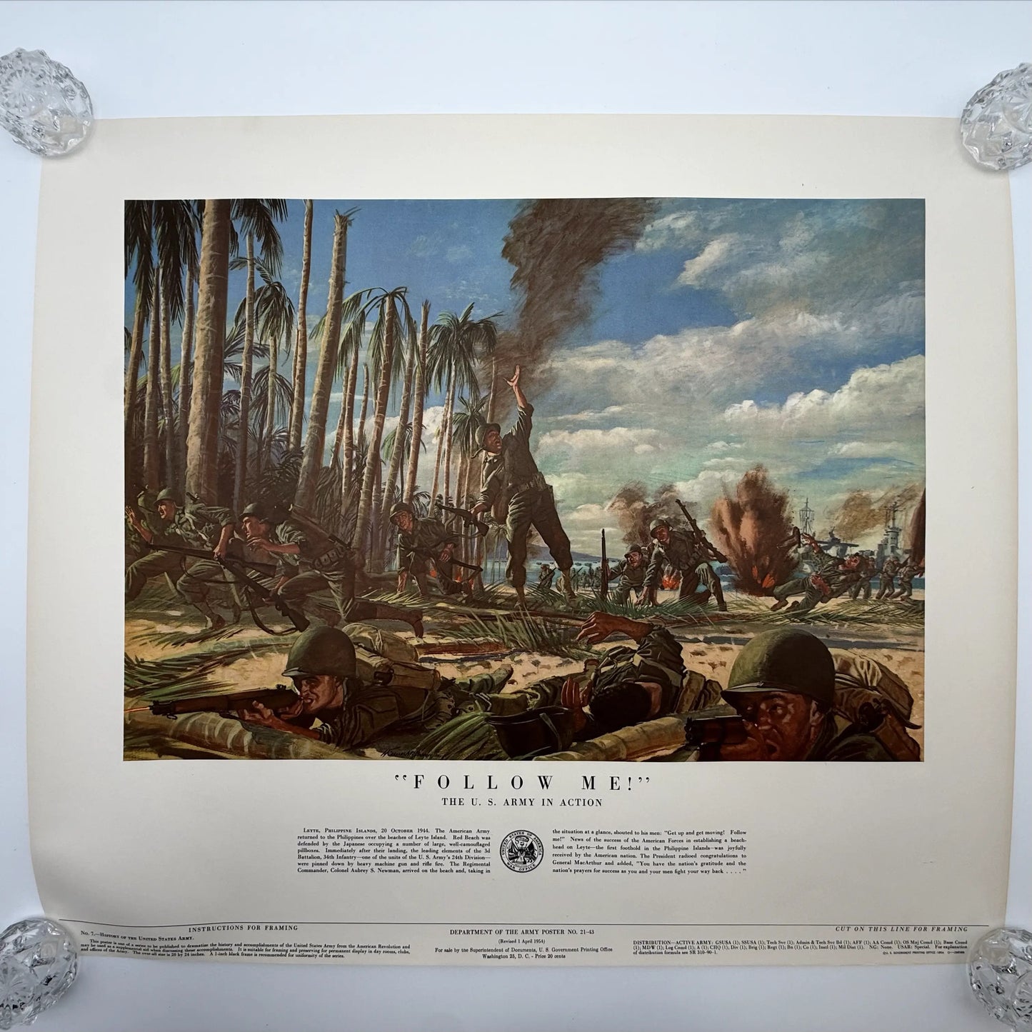 "U.S. Army in Action" Prints