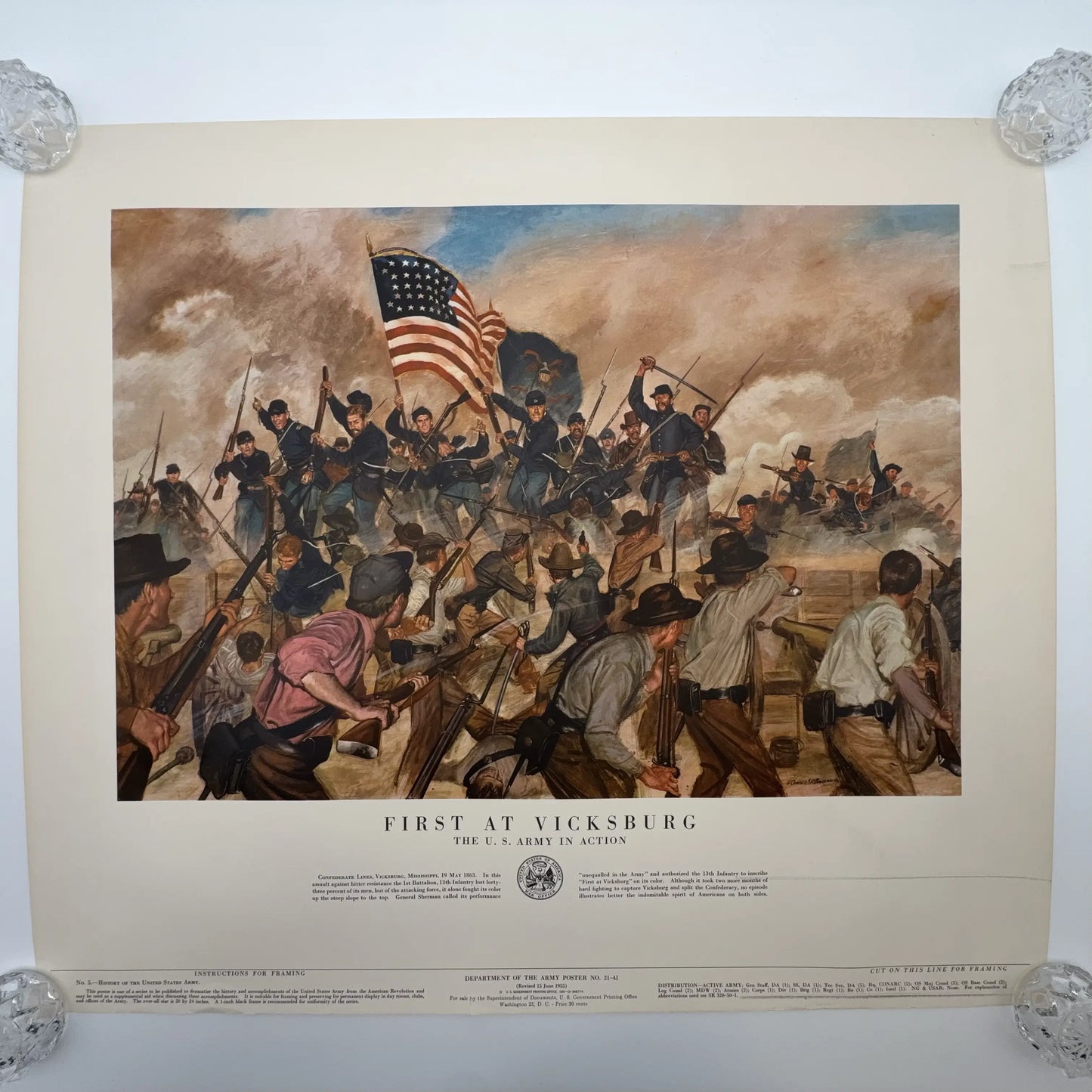 "U.S. Army in Action" Prints