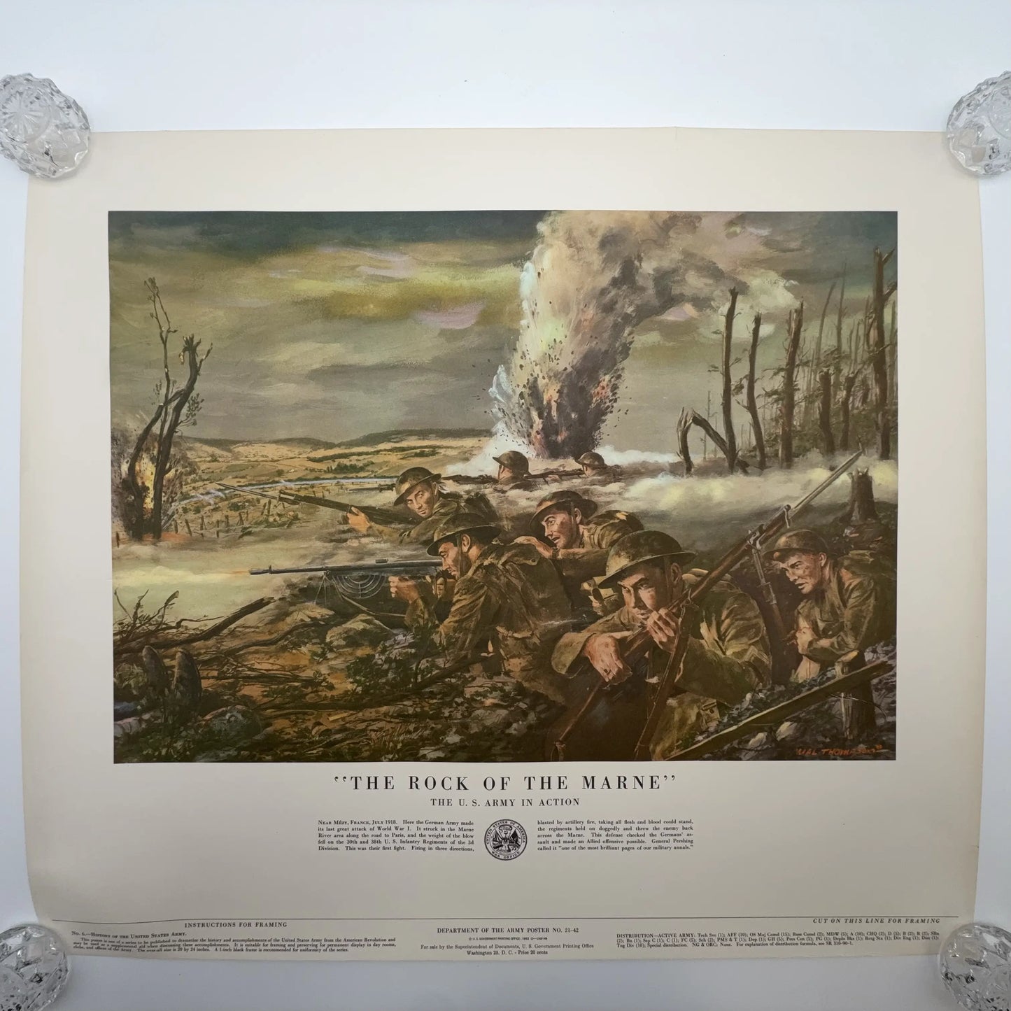 "U.S. Army in Action" Prints