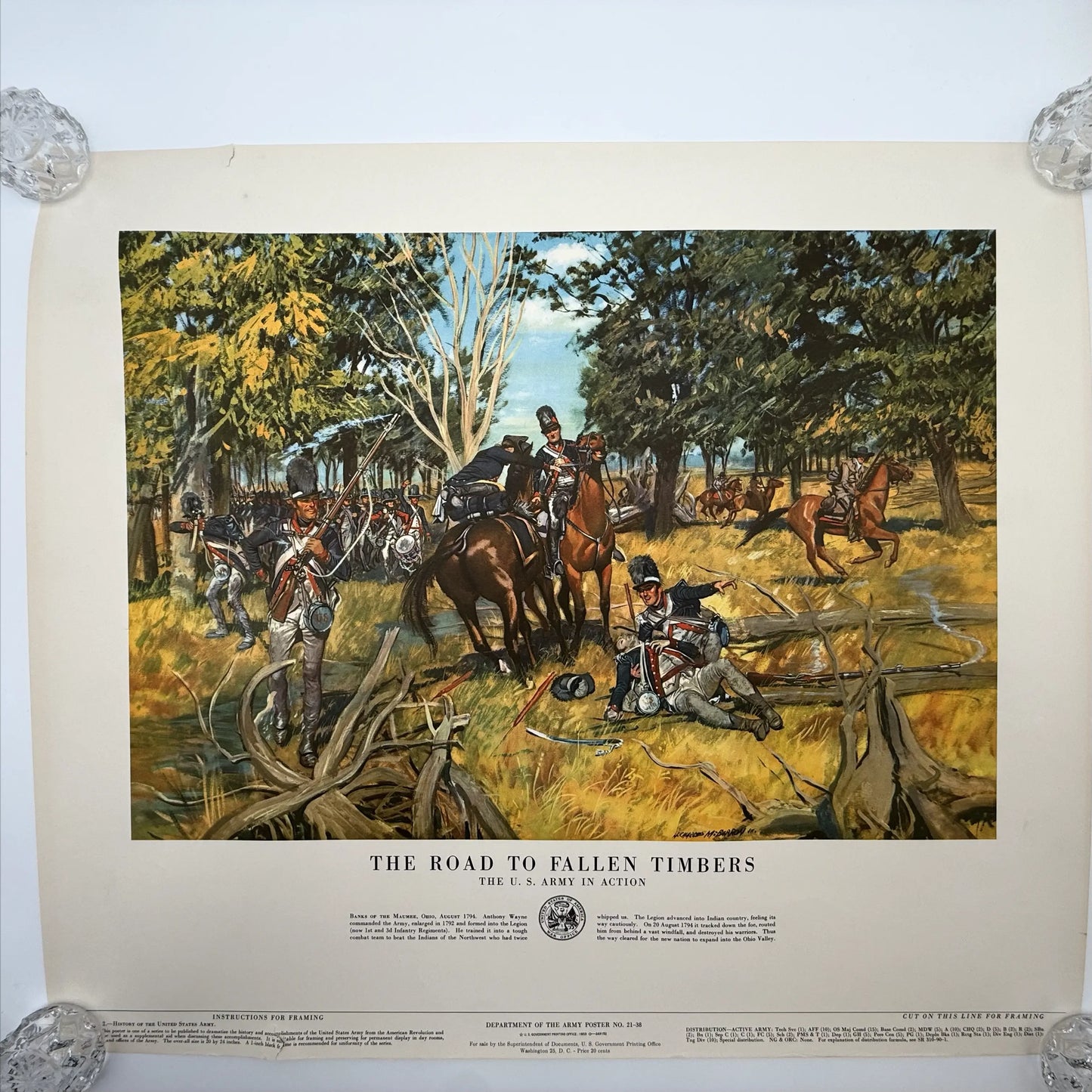 "U.S. Army in Action" Prints