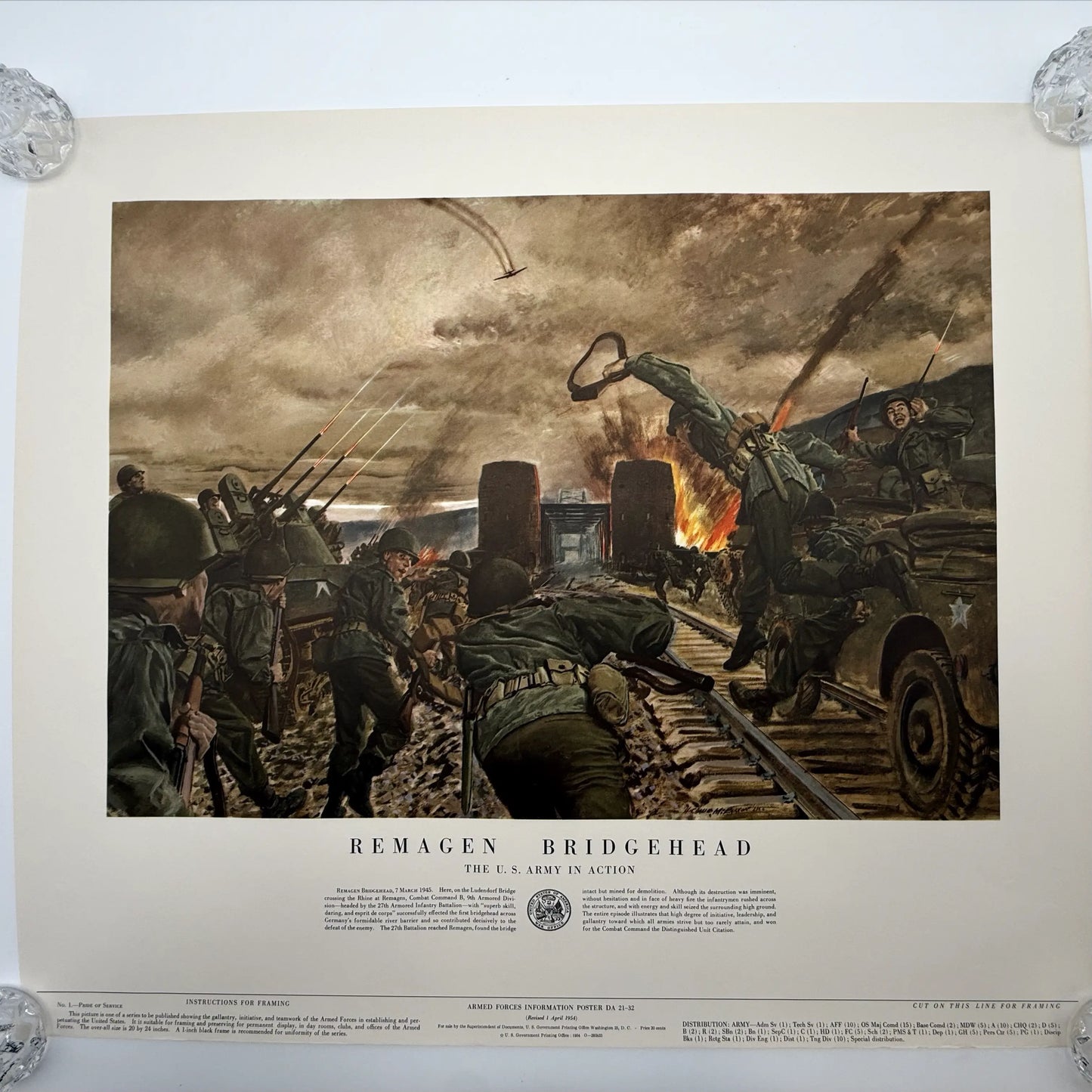 "U.S. Army in Action" Prints