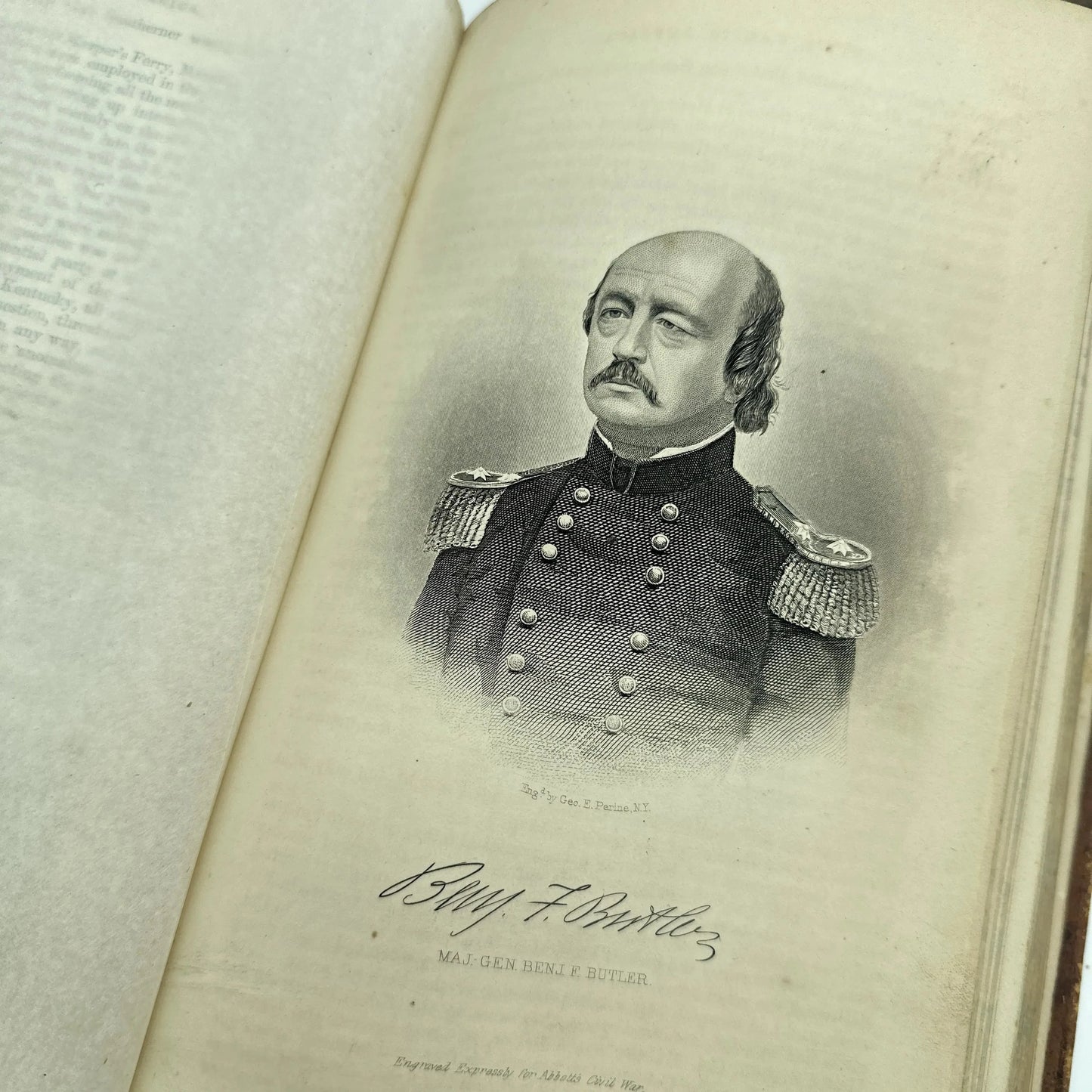 "The History of the Civil War in America" — First Edition — Volumes I (1863) and II (1866)