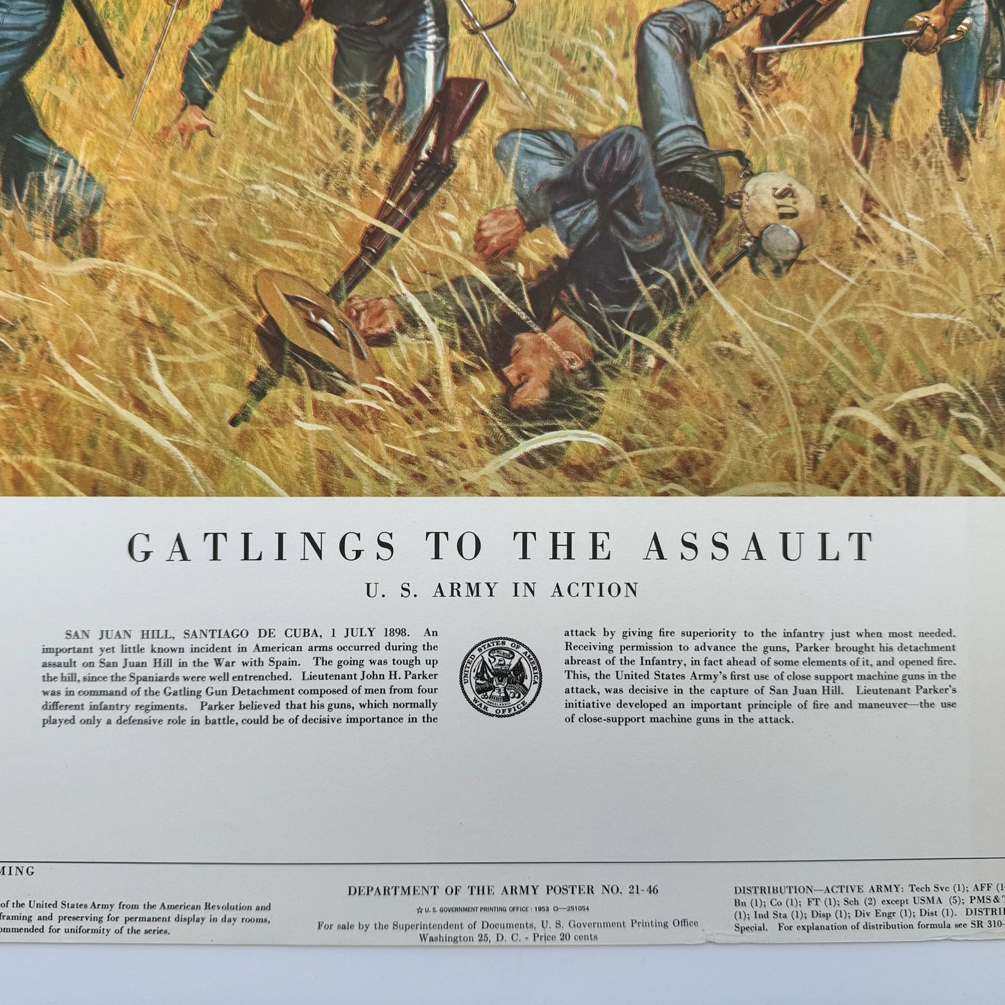 "U.S. Army in Action" Prints