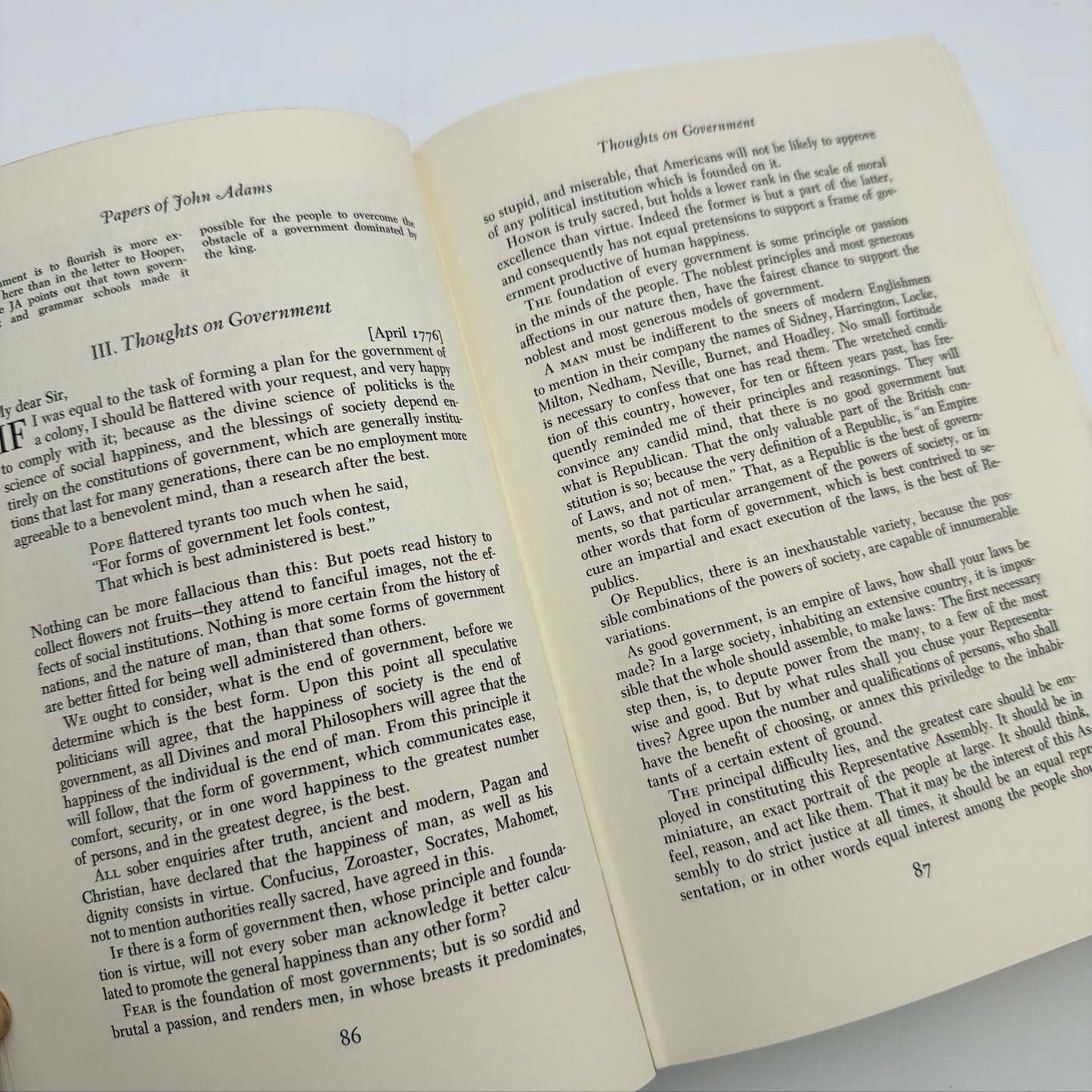 "The Adams Papers" — The Earliest Diary of John Adams — From June 1753 to August 1777 — Five volumes
