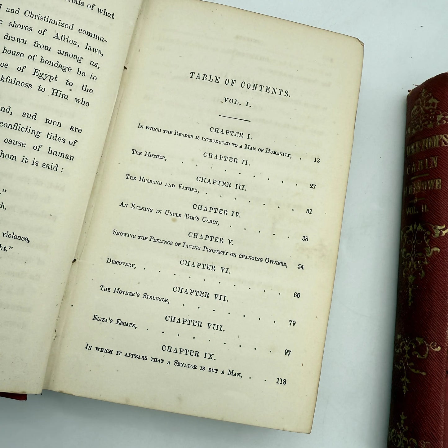 Uncle Tom's Cabin by Harriet Beecher Stowe — First edition — 1852
