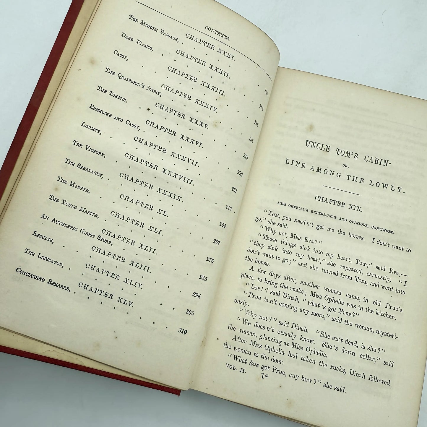 Uncle Tom's Cabin by Harriet Beecher Stowe — First edition — 1852