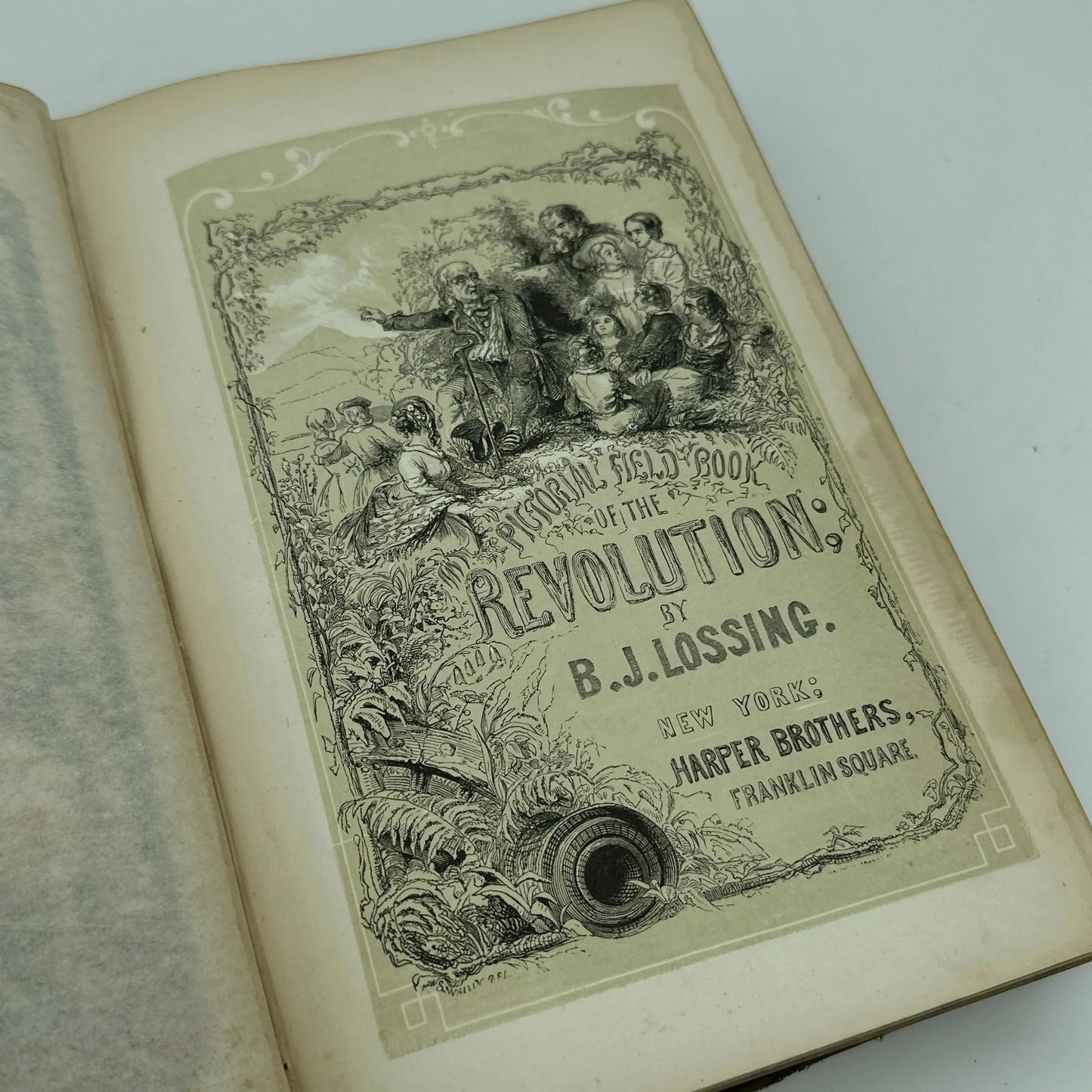 1859 "Pictorial Field-Book of the Revolution by Benson Lossing"  — Two volumes