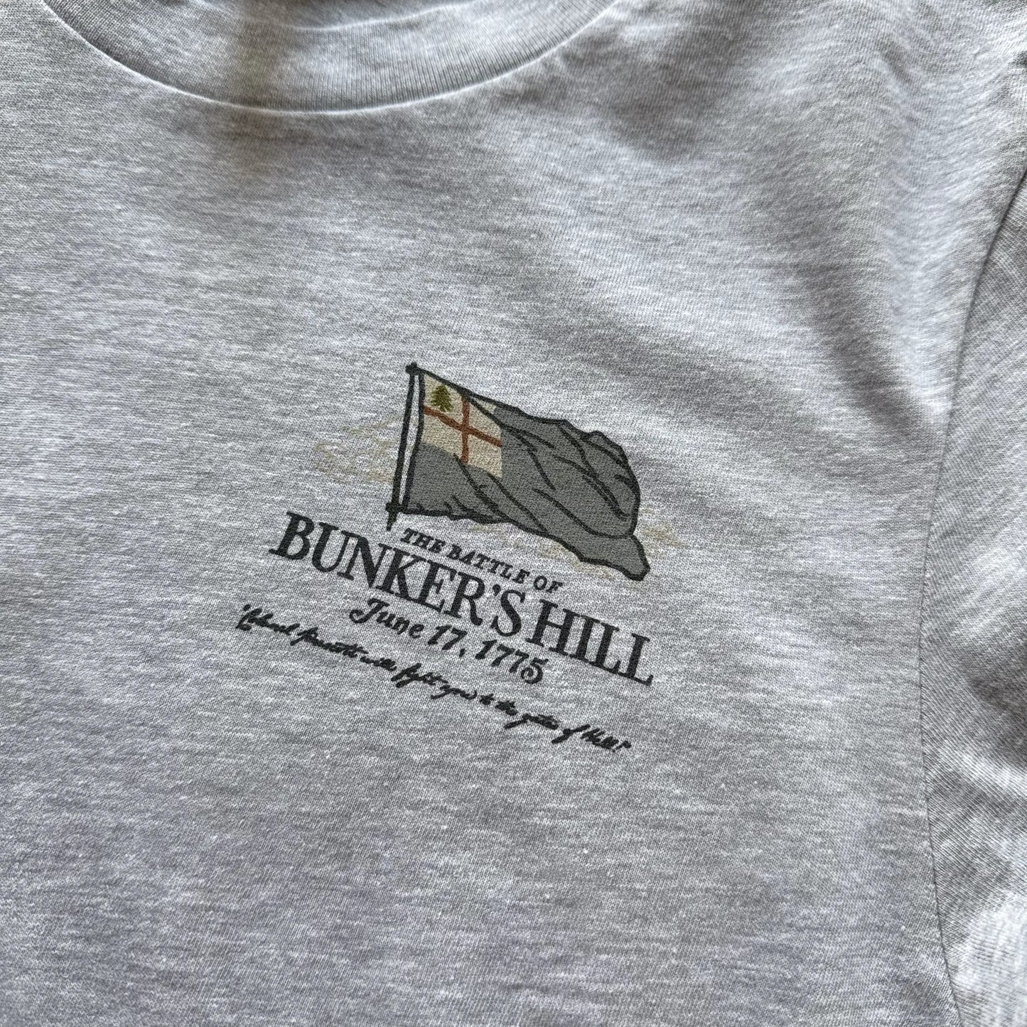 "The Battle of Bunker's Hill" Made in America Long-sleeved Shirt