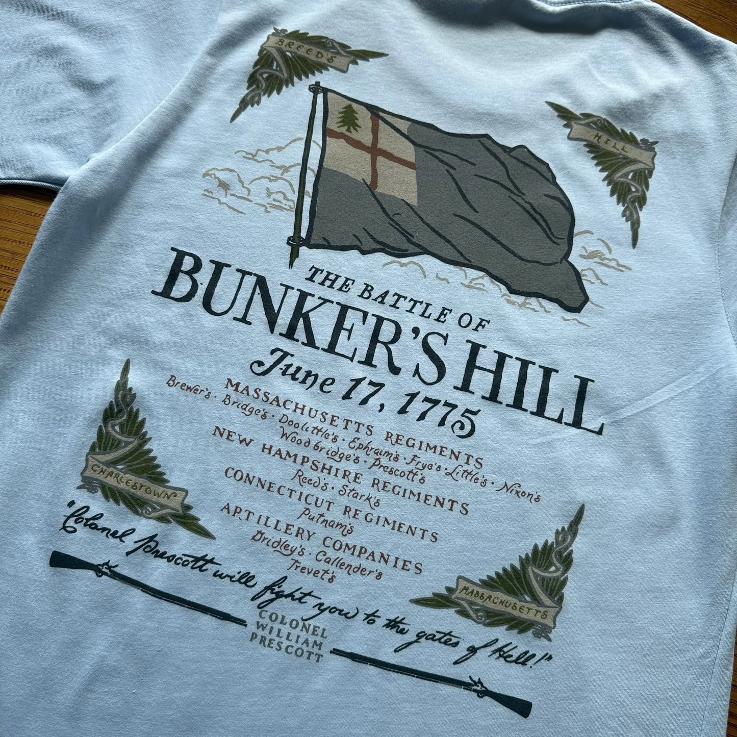 "The Battle of Bunker's Hill" Made in America Shirt
