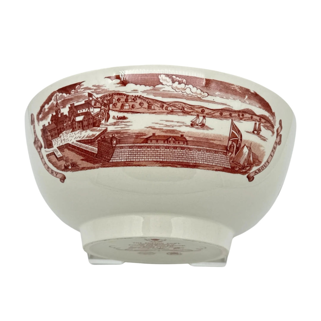 "The Boston Bowl" with images from Paul Revere engravings — From Wedgwood