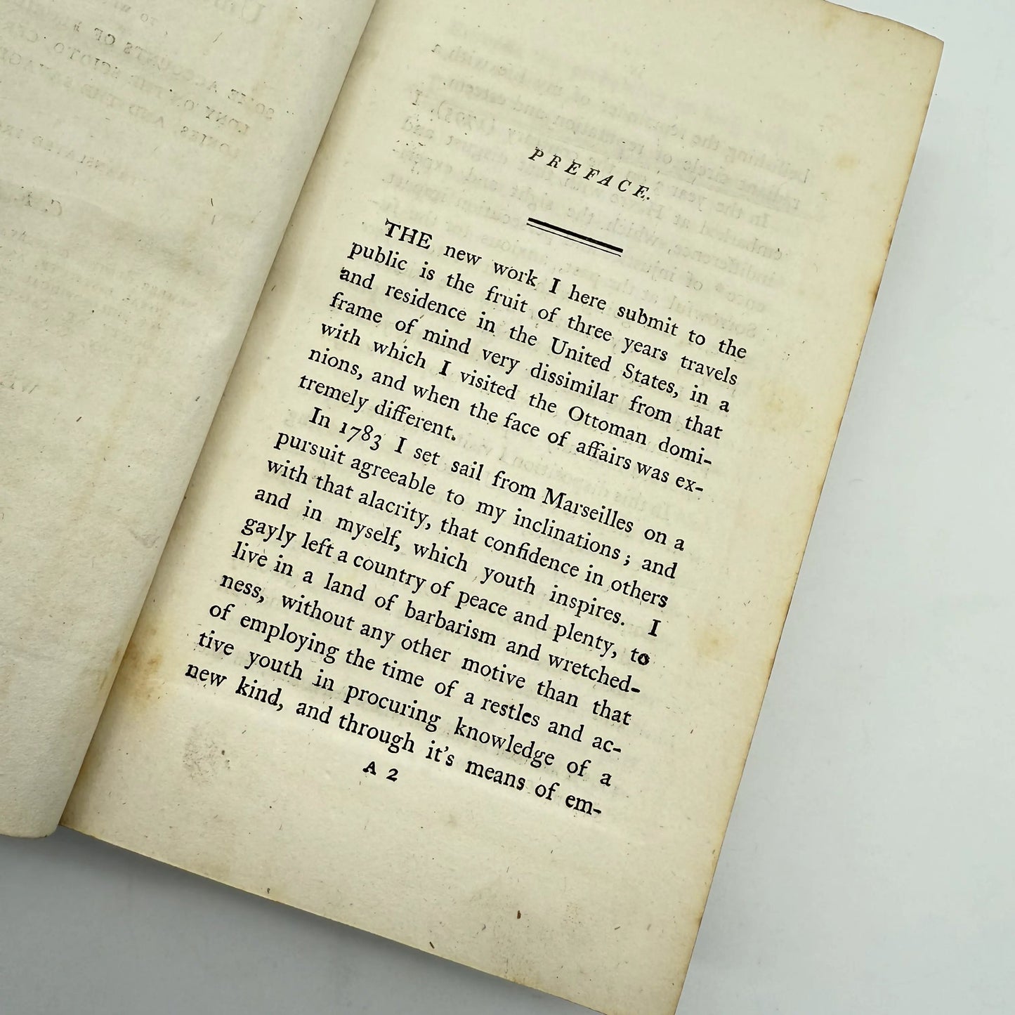 "View of the Climate and Soil of the United States of America" by C.F. Volney — 1804