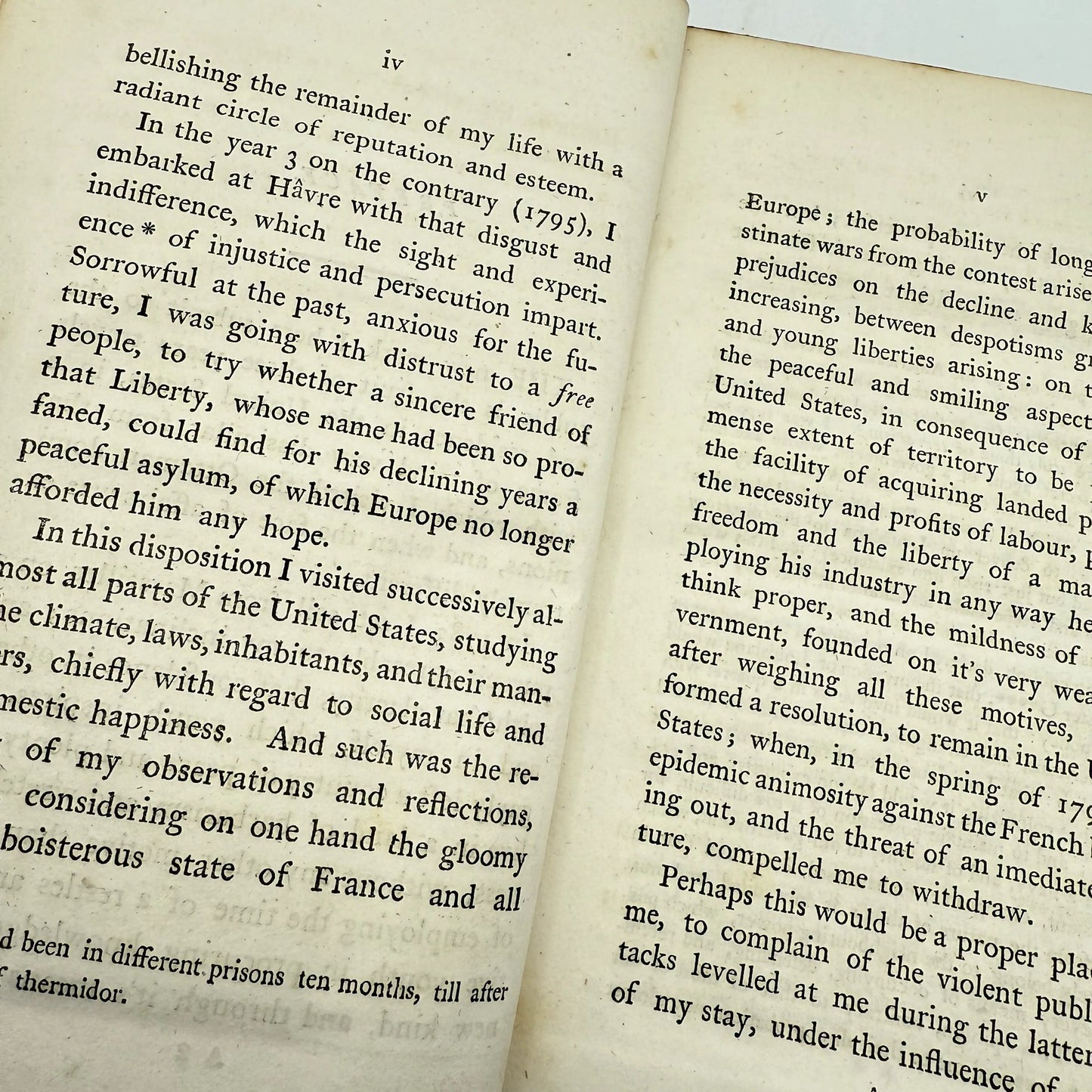 "View of the Climate and Soil of the United States of America" by C.F. Volney — 1804