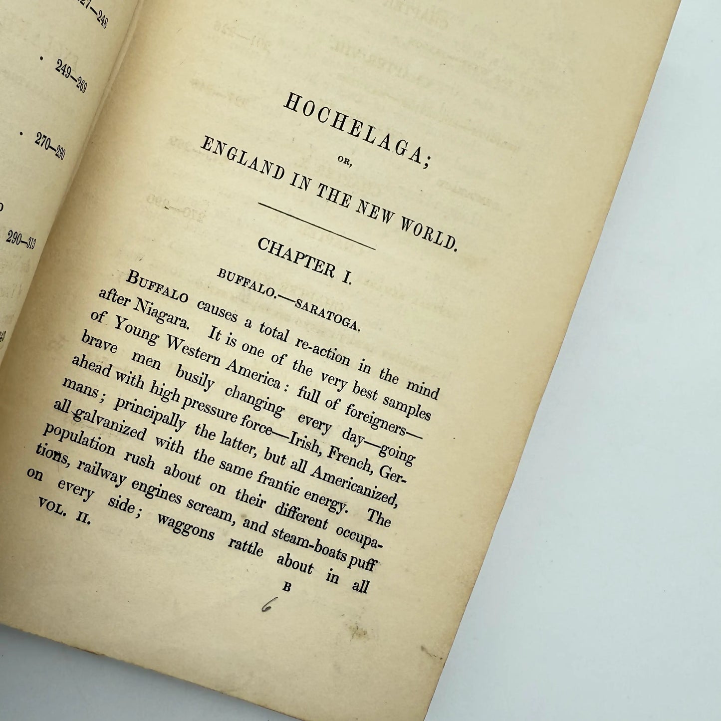 "Hochelaga; Or, England in the New World" — Two Volumes