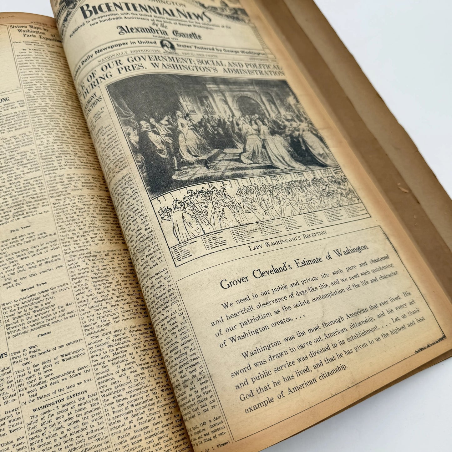 George Washington Bicentennial News by the Alexandria Gazette — Vols. 1 and 2 — 1930/1931