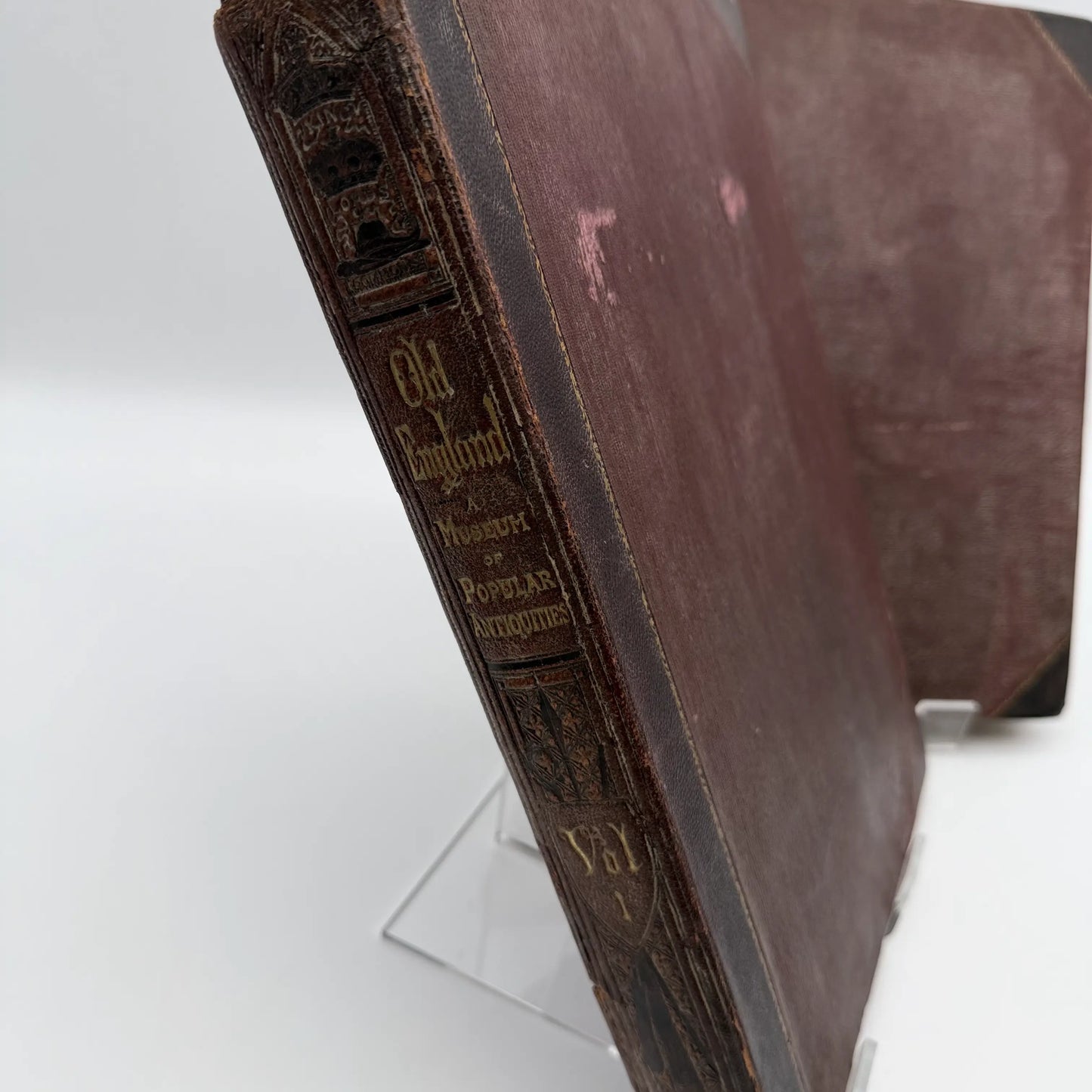 "Old England: A Museum of Popular Antiquities" by Charles Knight — 1860 — Two volume set