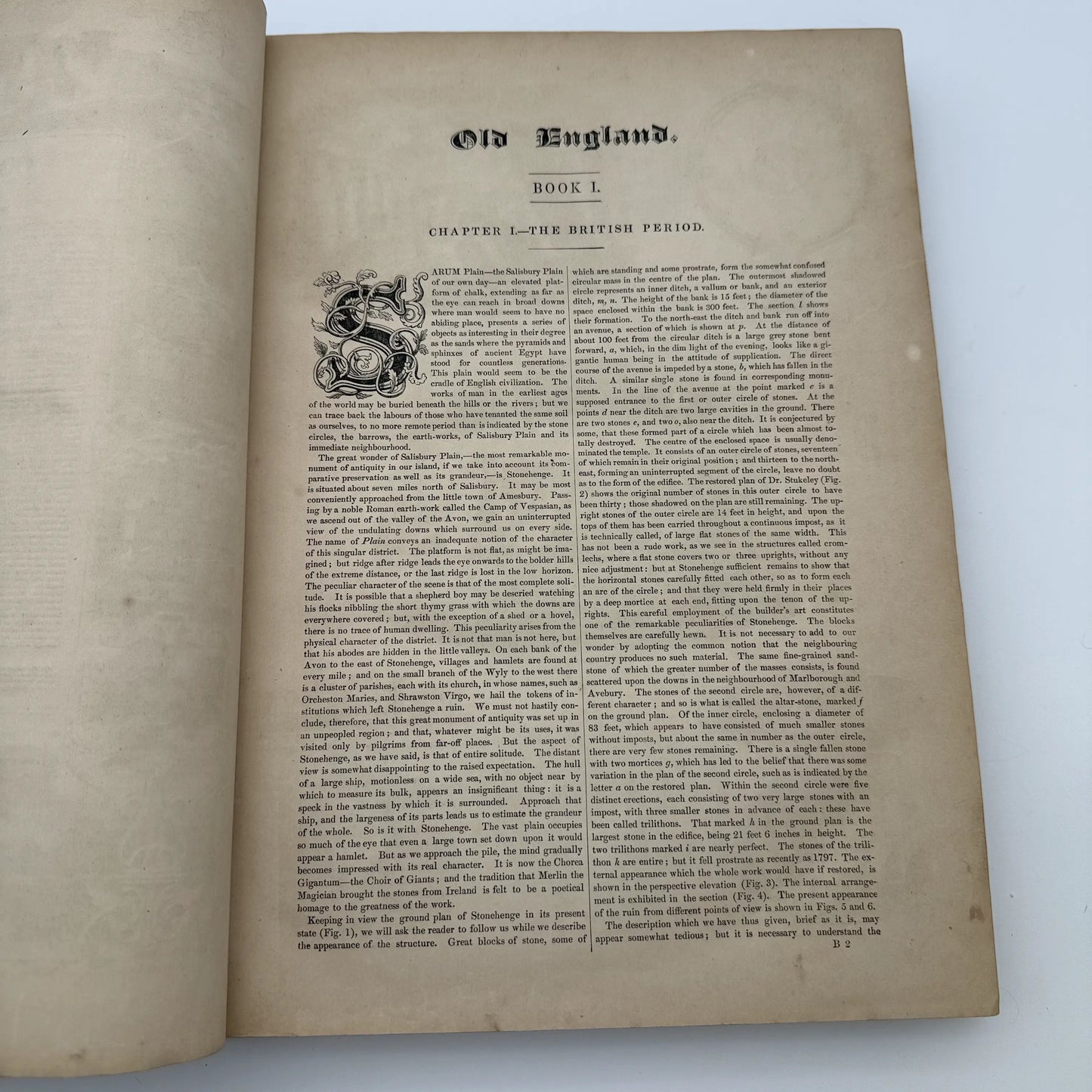 "Old England: A Museum of Popular Antiquities" by Charles Knight — 1860 — Two volume set