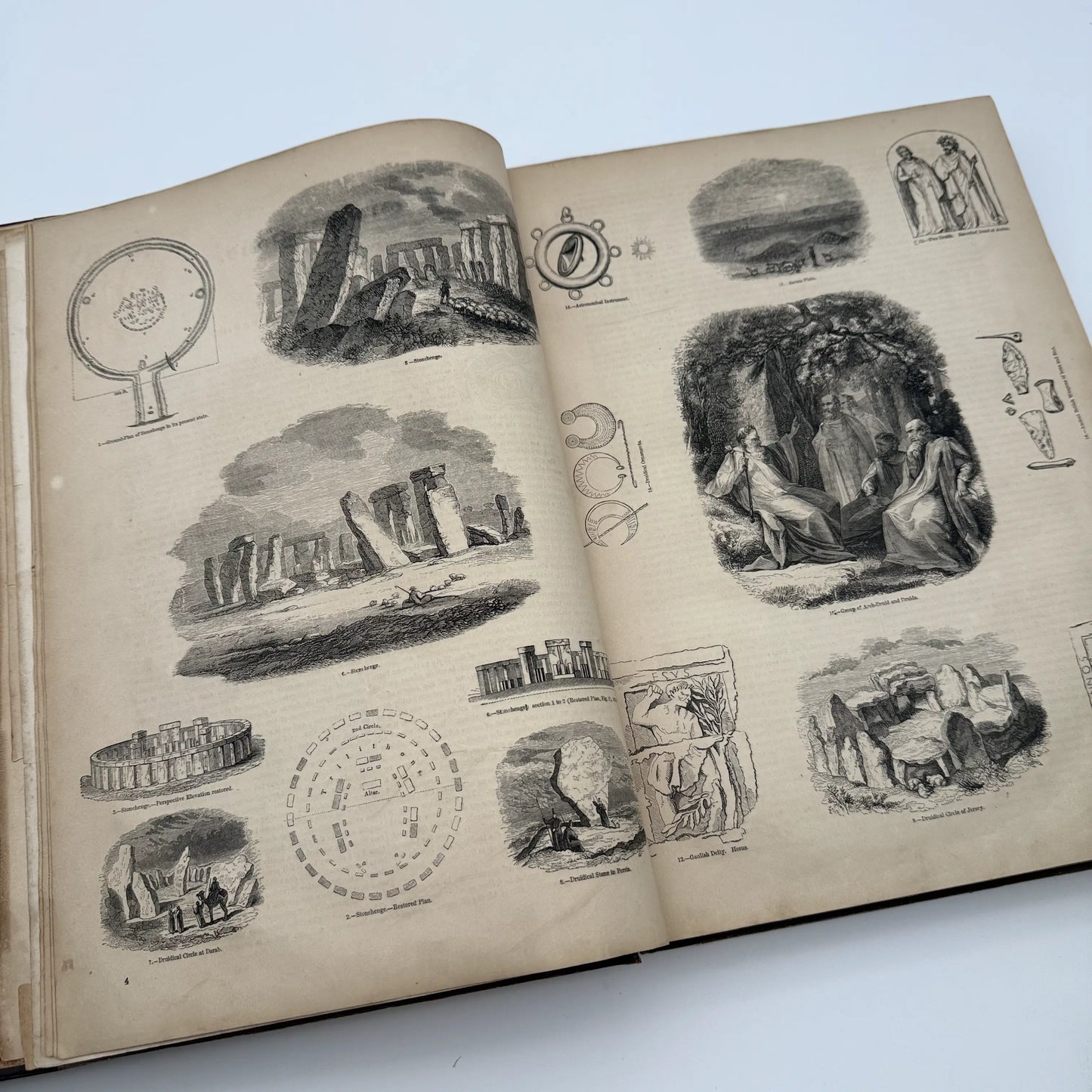 "Old England: A Museum of Popular Antiquities" by Charles Knight — 1860 — Two volume set