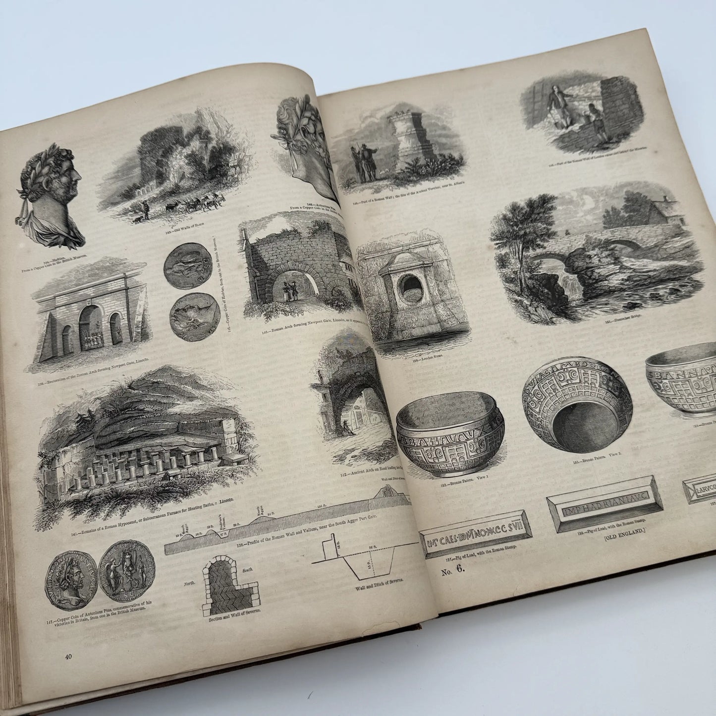 "Old England: A Museum of Popular Antiquities" by Charles Knight — 1860 — Two volume set