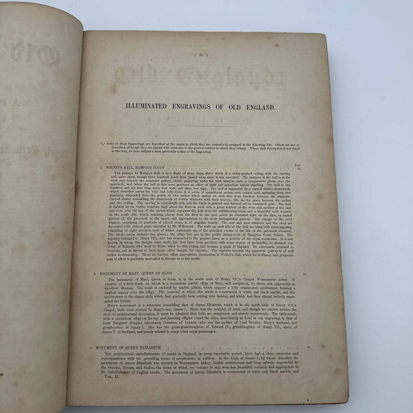 "Old England: A Museum of Popular Antiquities" by Charles Knight — 1860 — Two volume set