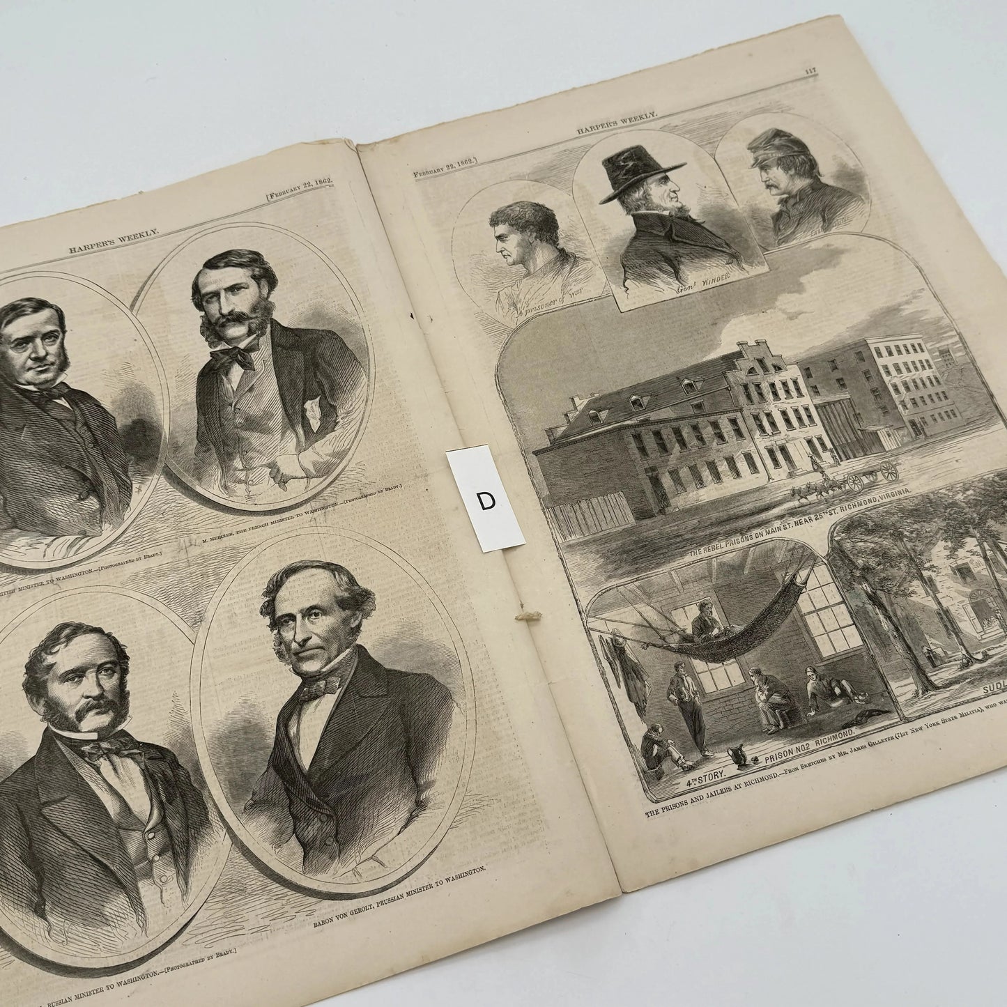 "Gleason's Pictorial Drawing-Room Companion" and "Harper's Weekly, A Journal of Civilization" — 1853 - 1867