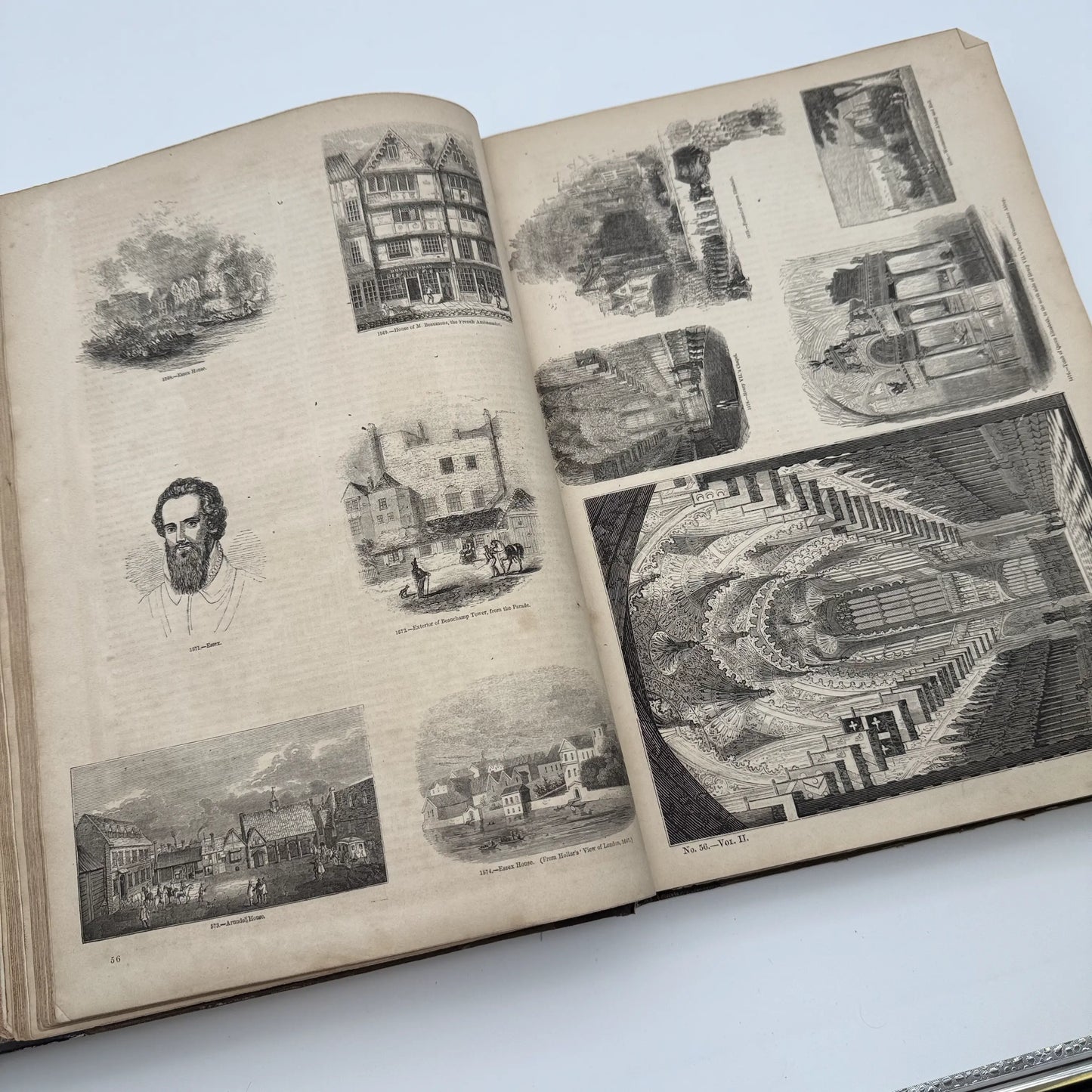 "Old England: A Museum of Popular Antiquities" by Charles Knight — 1860 — Two volume set