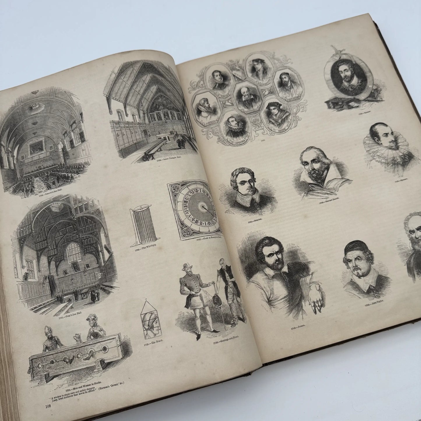 "Old England: A Museum of Popular Antiquities" by Charles Knight — 1860 — Two volume set