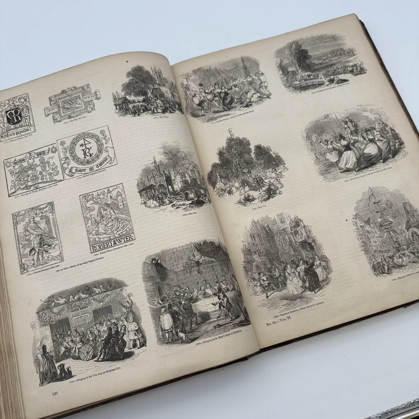 "Old England: A Museum of Popular Antiquities" by Charles Knight — 1860 — Two volume set