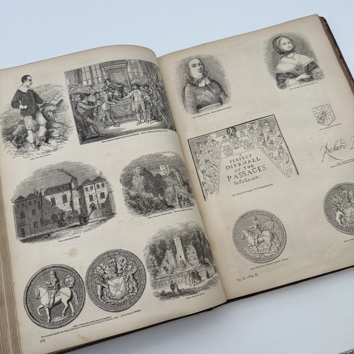 "Old England: A Museum of Popular Antiquities" by Charles Knight — 1860 — Two volume set