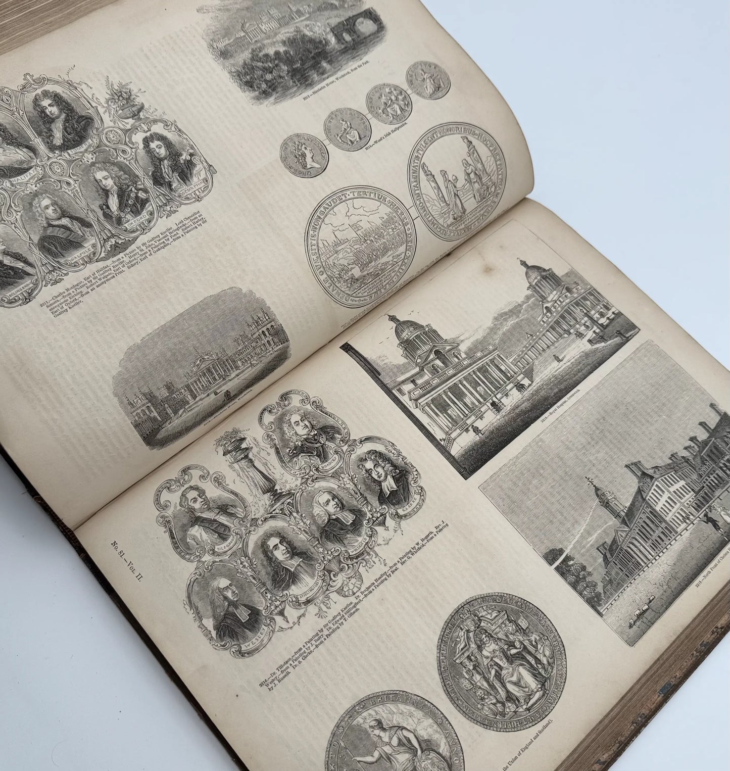 "Old England: A Museum of Popular Antiquities" by Charles Knight — 1860 — Two volume set