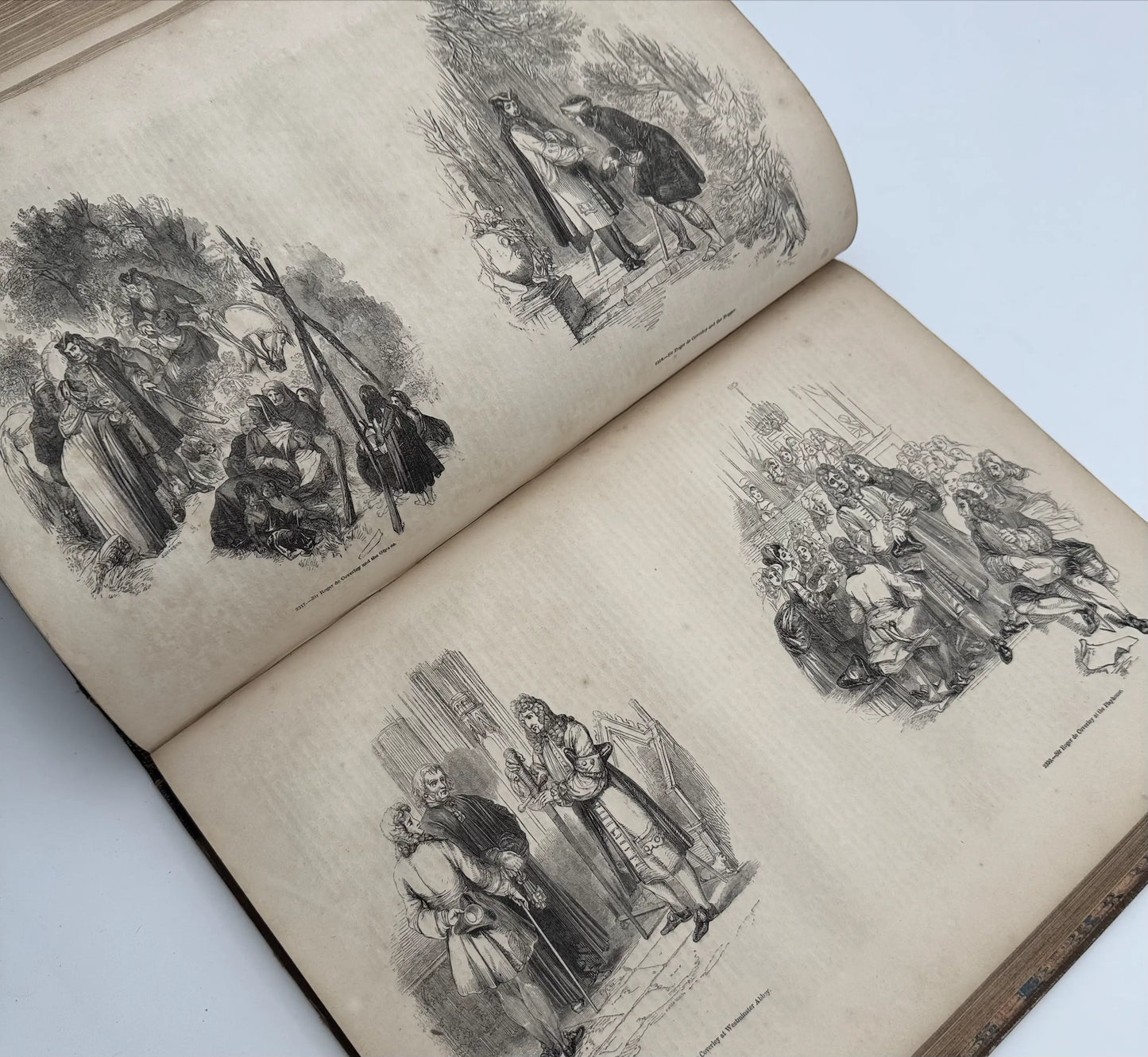 "Old England: A Museum of Popular Antiquities" by Charles Knight — 1860 — Two volume set