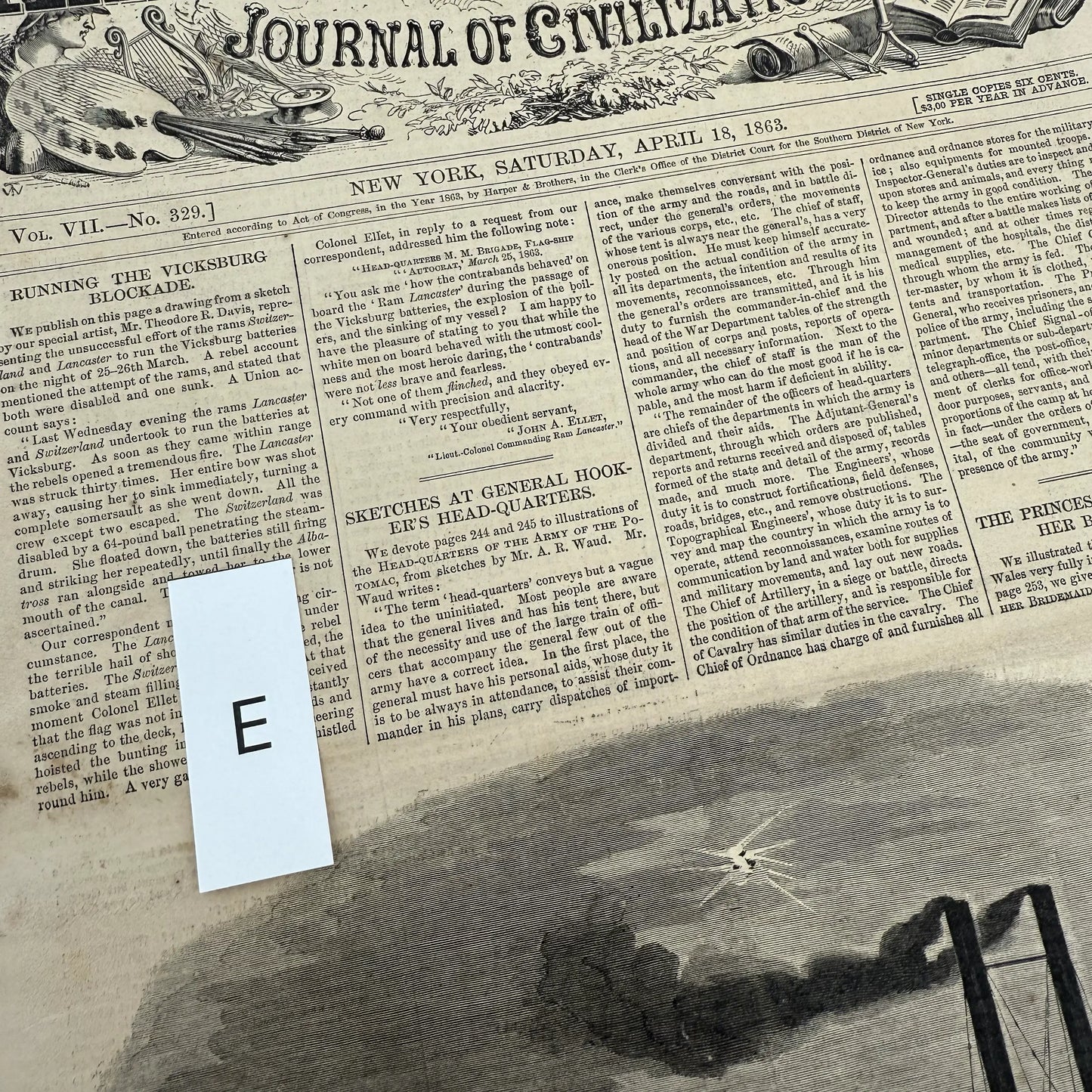 "Gleason's Pictorial Drawing-Room Companion" and "Harper's Weekly, A Journal of Civilization" — 1853 - 1867