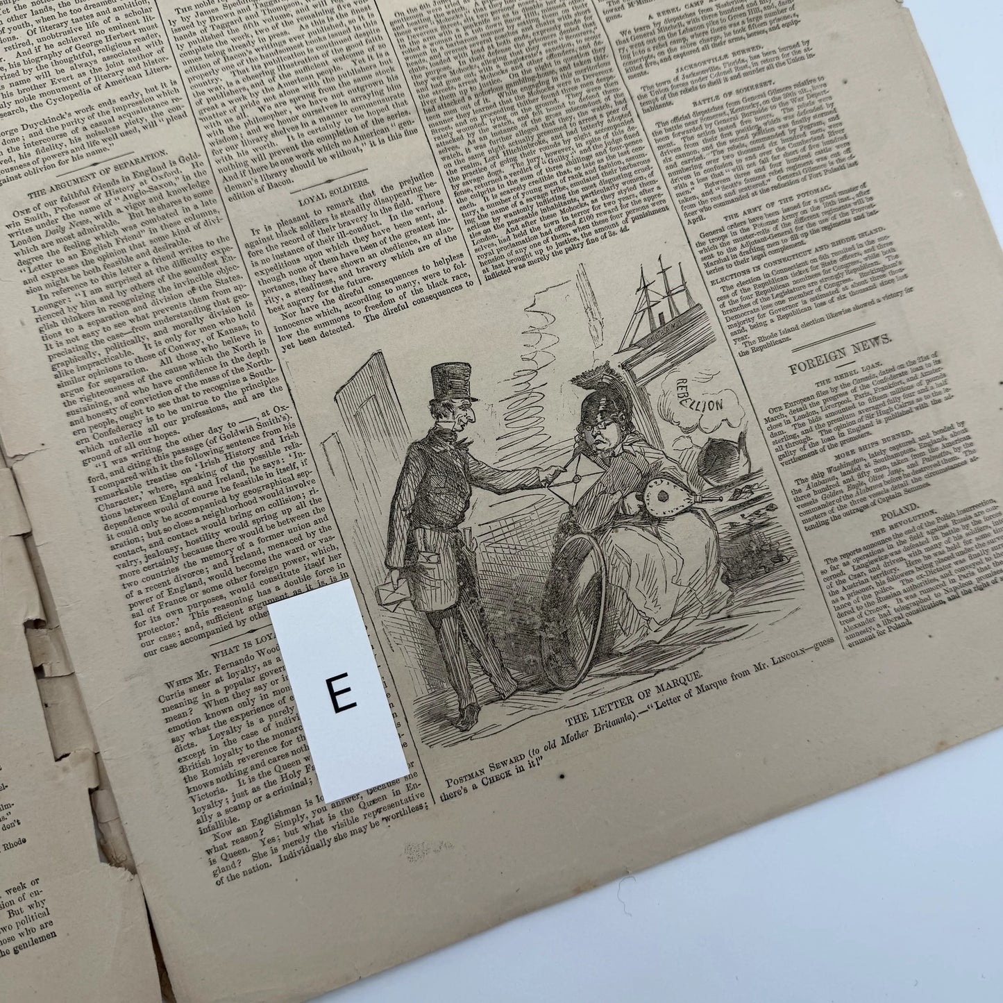 "Gleason's Pictorial Drawing-Room Companion" and "Harper's Weekly, A Journal of Civilization" — 1853 - 1867