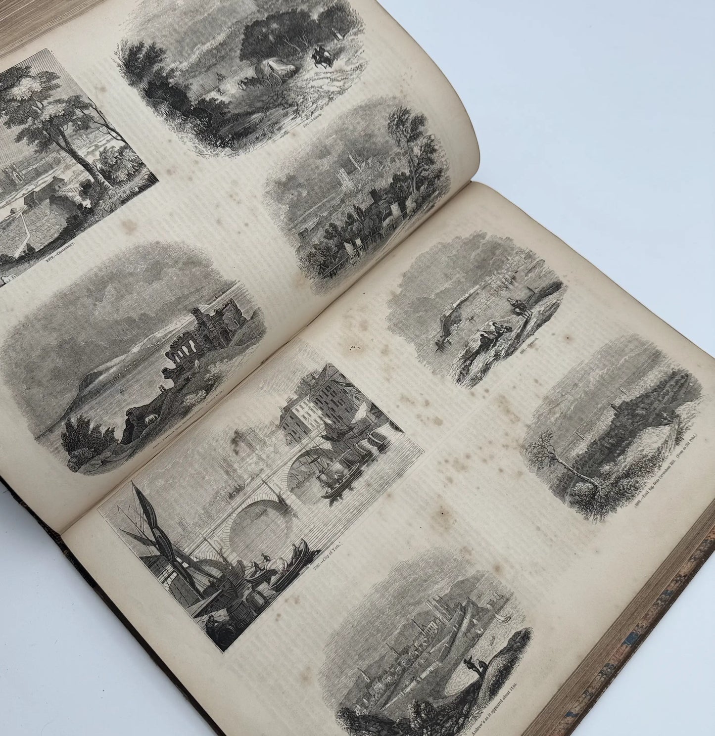 "Old England: A Museum of Popular Antiquities" by Charles Knight — 1860 — Two volume set