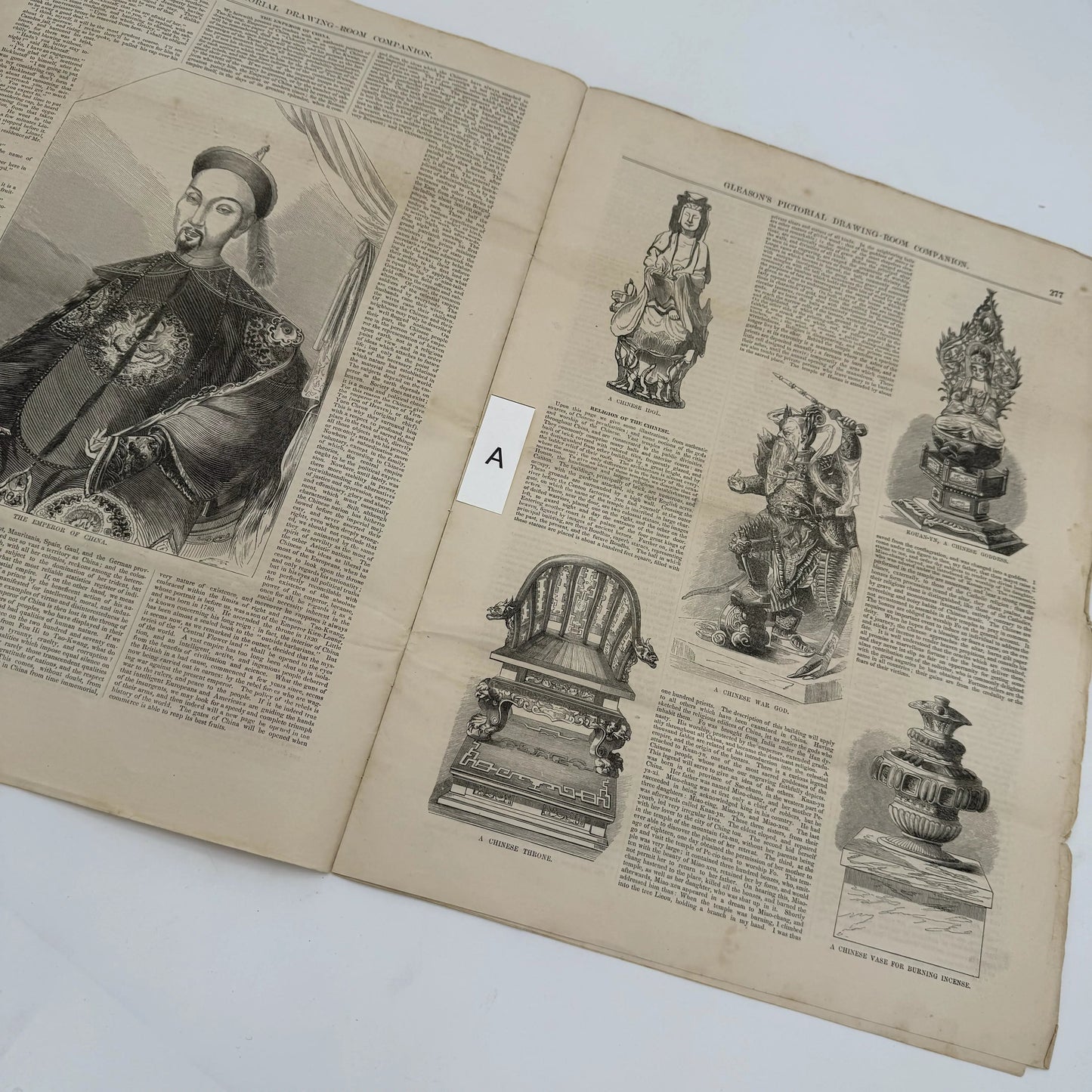 "Gleason's Pictorial Drawing-Room Companion" and "Harper's Weekly, A Journal of Civilization" — 1853 - 1867