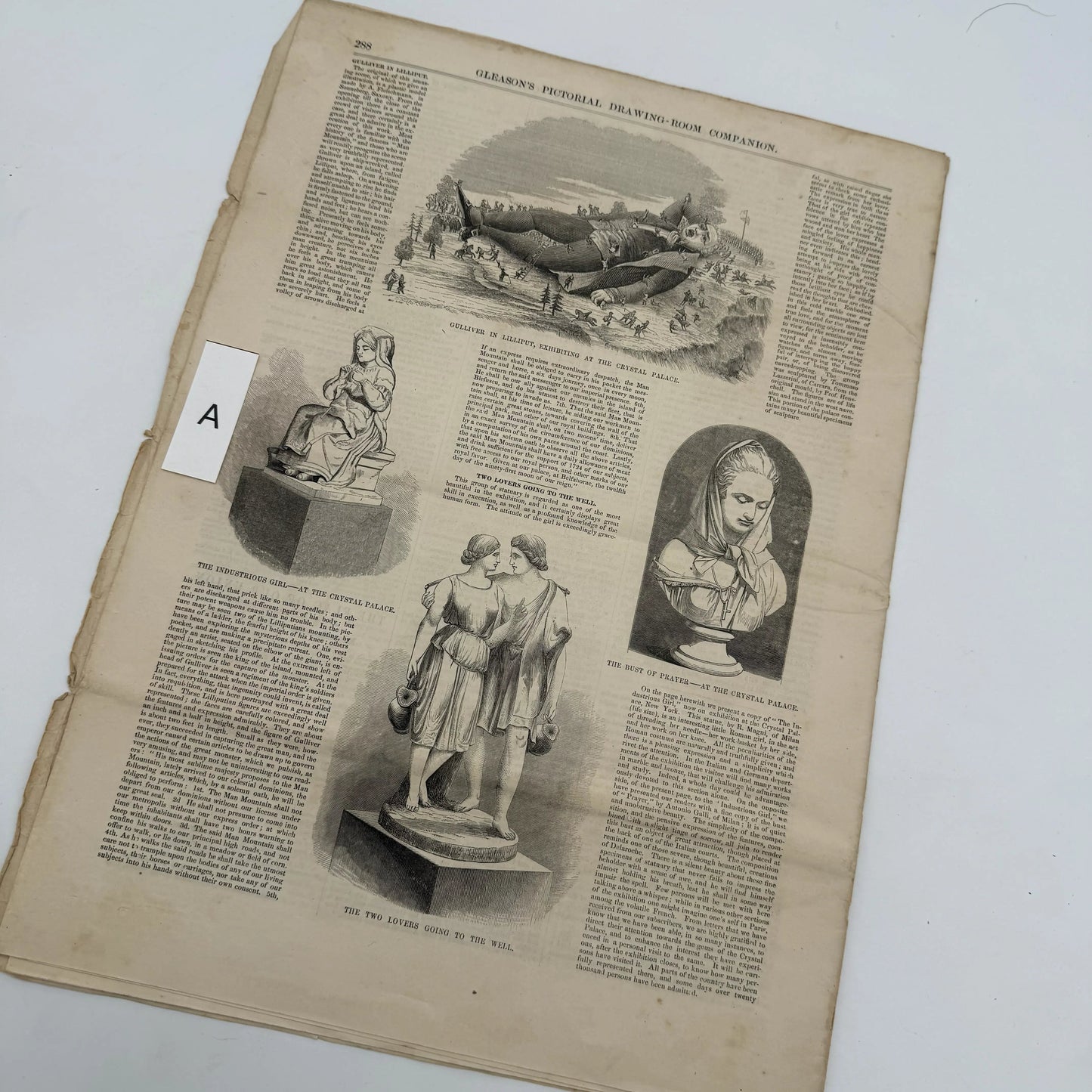 "Gleason's Pictorial Drawing-Room Companion" and "Harper's Weekly, A Journal of Civilization" — 1853 - 1867