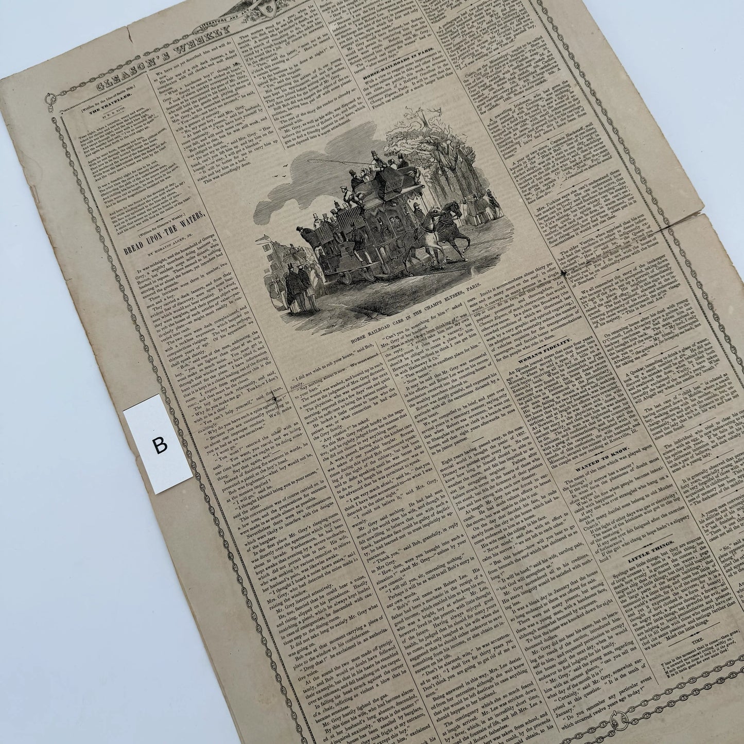 "Gleason's Pictorial Drawing-Room Companion" and "Harper's Weekly, A Journal of Civilization" — 1853 - 1867