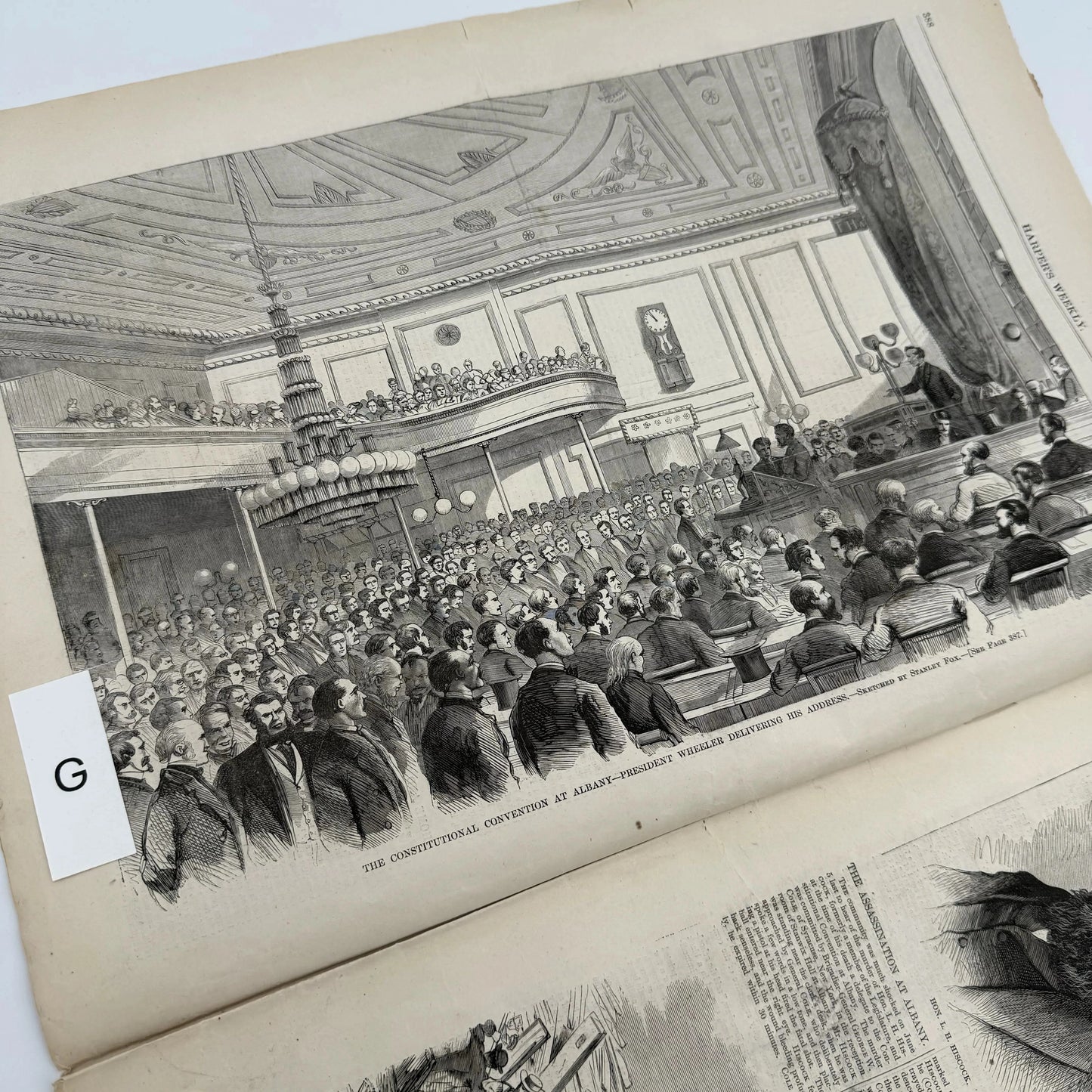 "Gleason's Pictorial Drawing-Room Companion" and "Harper's Weekly, A Journal of Civilization" — 1853 - 1867