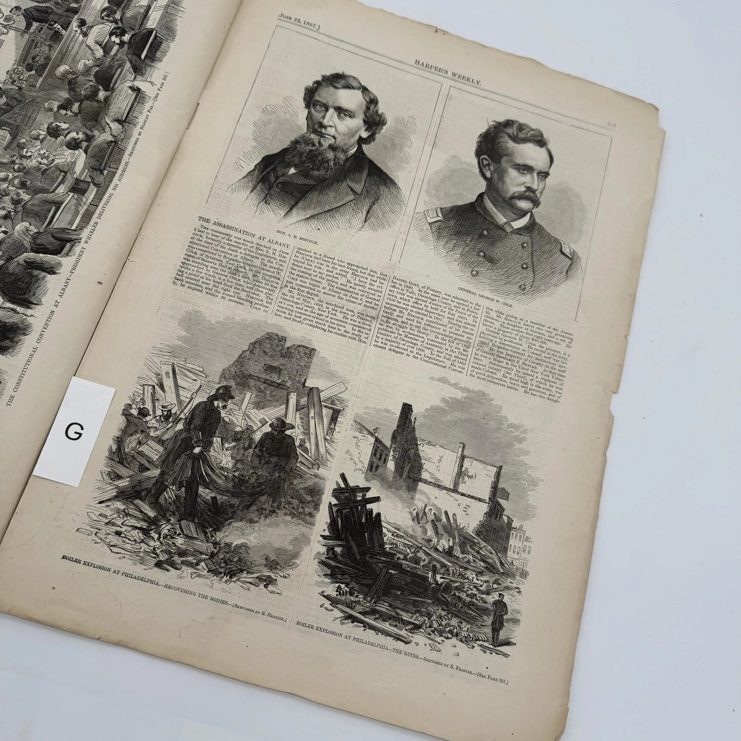 "Gleason's Pictorial Drawing-Room Companion" and "Harper's Weekly, A Journal of Civilization" — 1853 - 1867