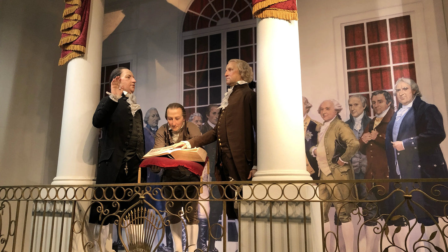 George Washington 1789 First Inaugural Button—“Memorable Era / March the Fourth 1789”