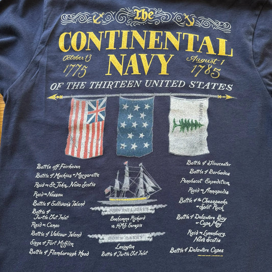 "The Continental Navy" Made in America Long-sleeved Shirt